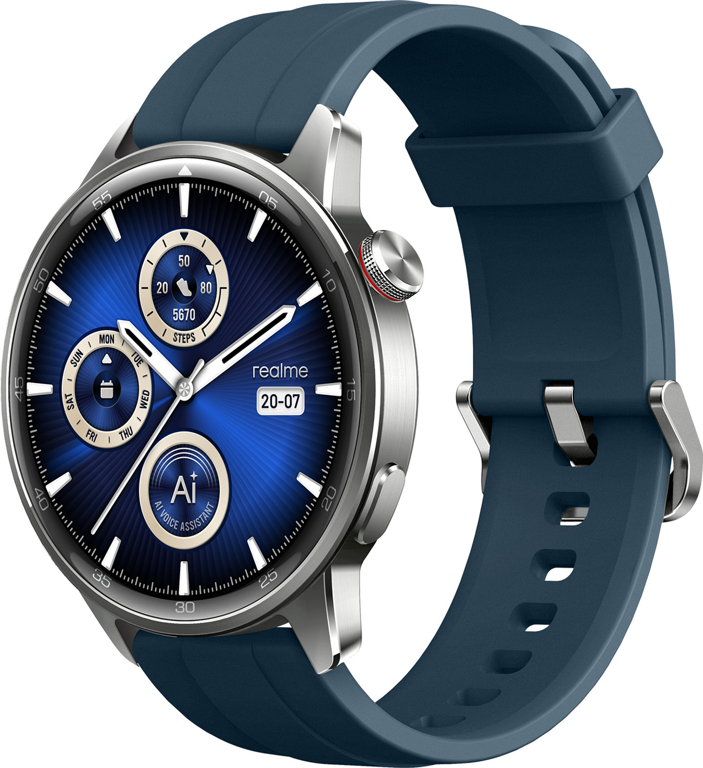 Image of realme Watch S2, 1.43 inch AMOLED Display, Super AI Engine & upto 20 days battery Smartwatch
