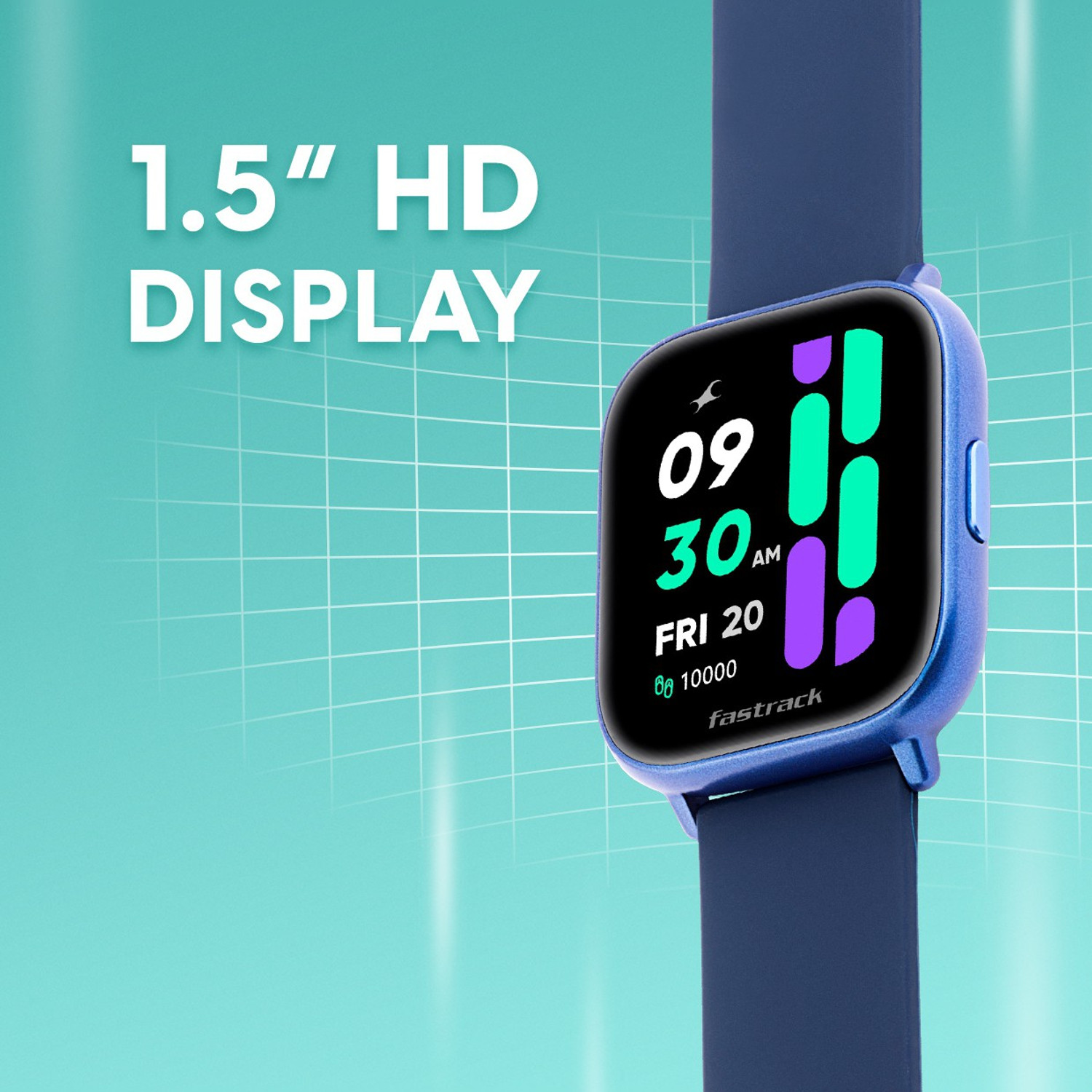 Image of Fastrack Reflex Vybe 1.5 HD Display|50+ Sports Mode|BP Monitor|Game| Smartwatch
