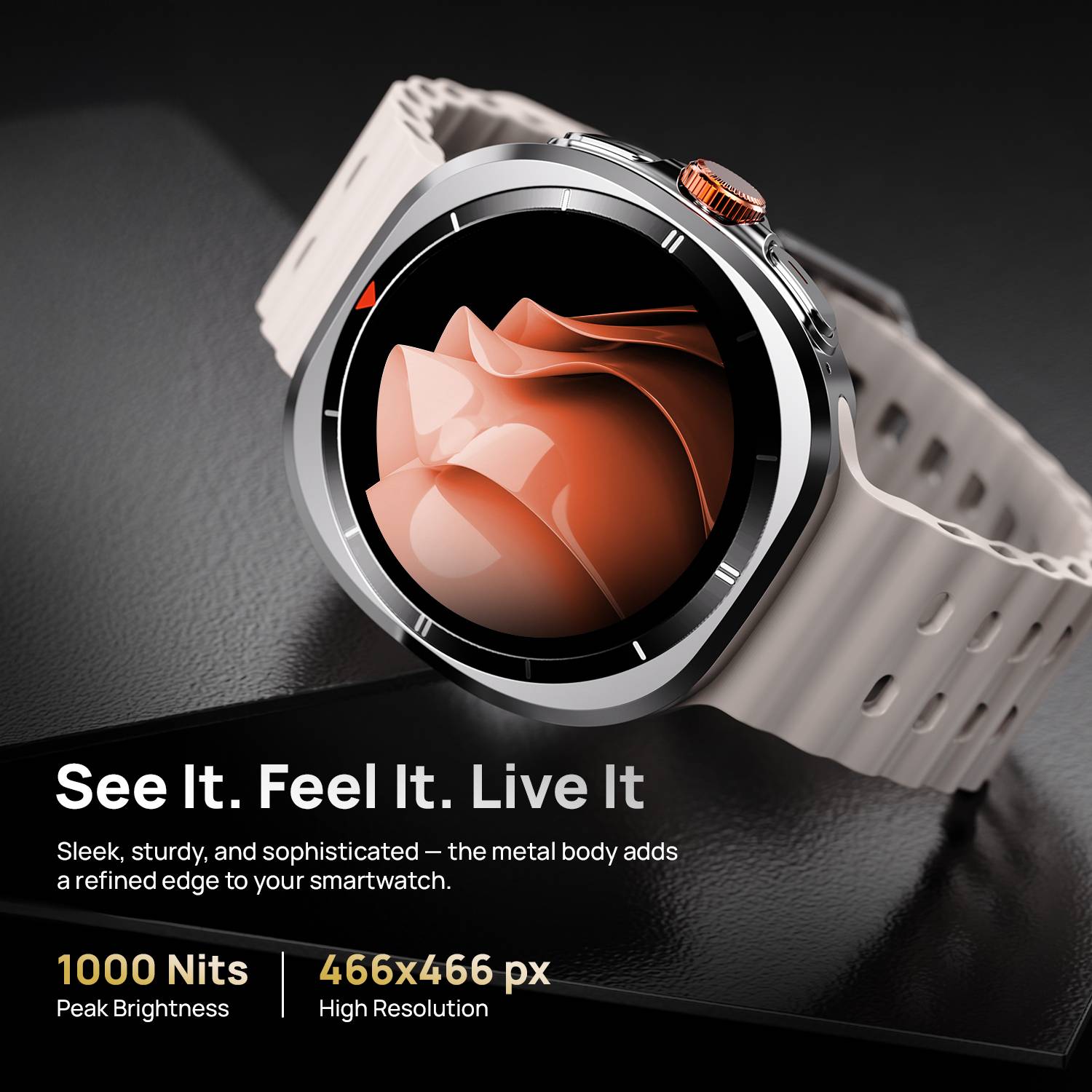 Fire-Boltt Axiom 2026 1.43" AMOLED Smartwatch - Image 5