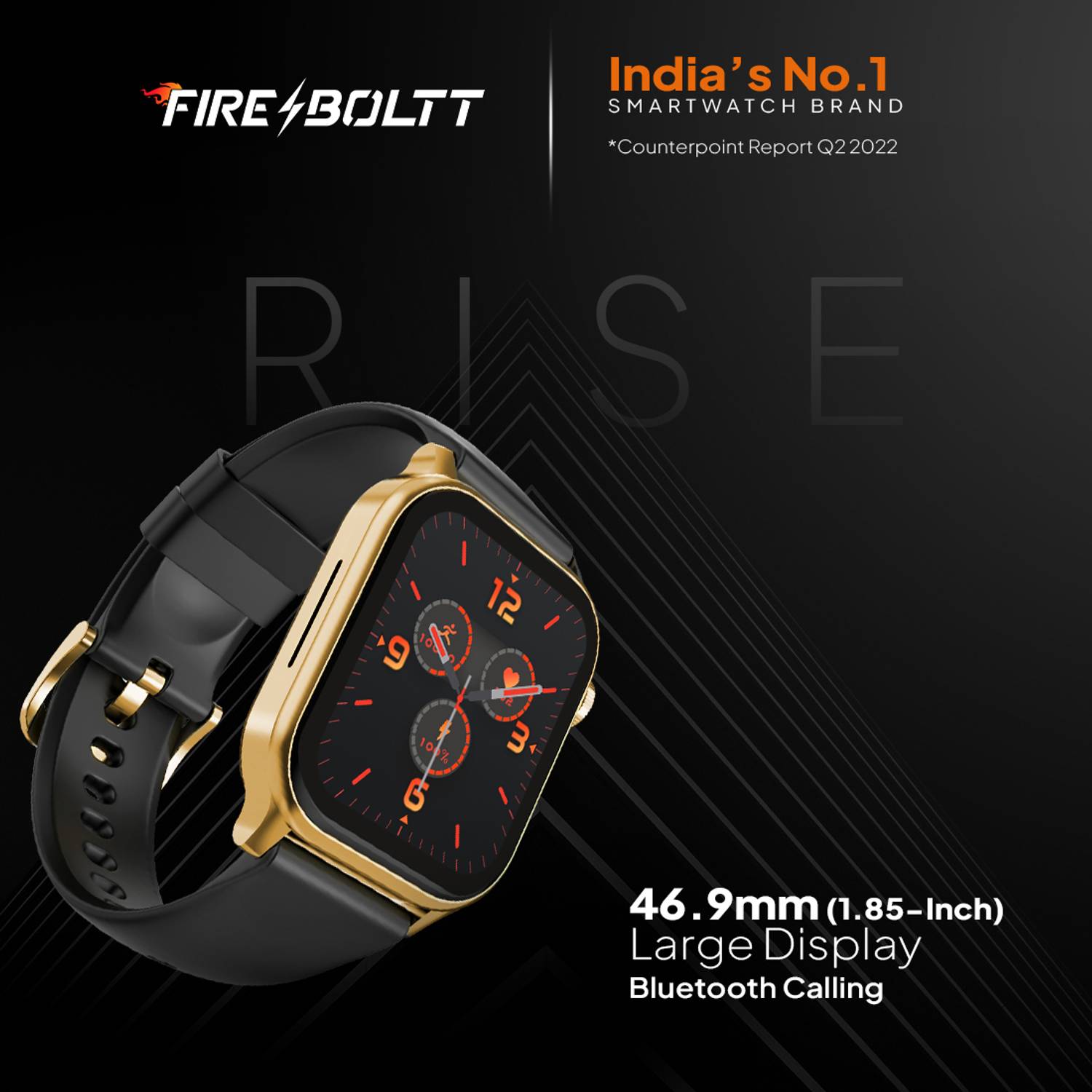 Fire-Boltt Rise 47mm Bluetooth Calling Smartwatch - Image 2