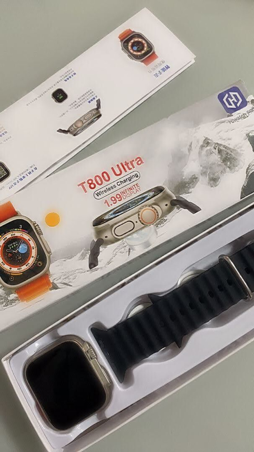 Image of Onikuma T800 BT watch 2in Big Screen Sunlight Proof Display Music Play Insta WA Notifier Smartwatch