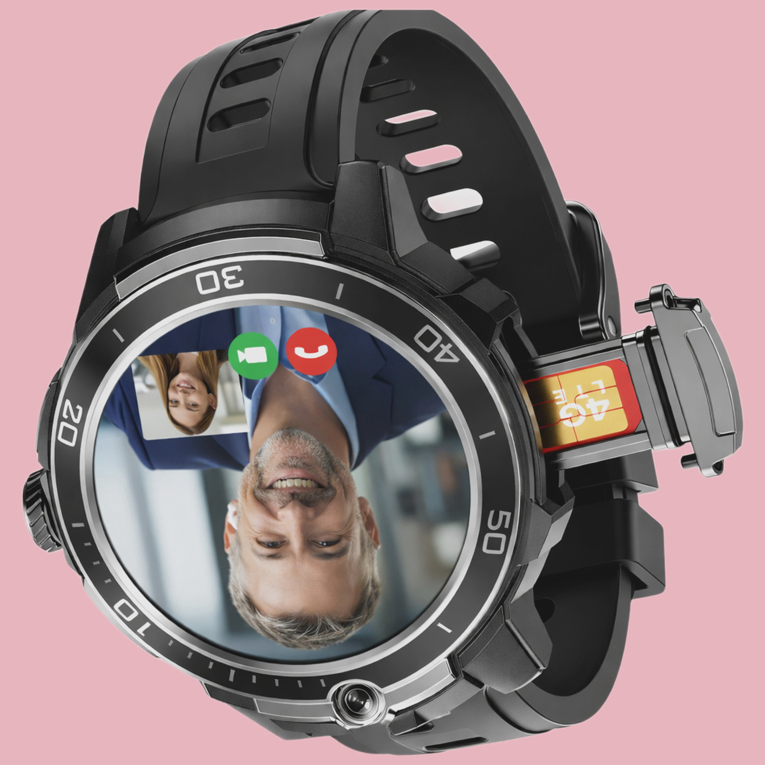 Image of ShopSmart 5G Android Smartwatch Fitness Track WhatsApp /Bluetooth /GPS [V10-ST] Smartwatch