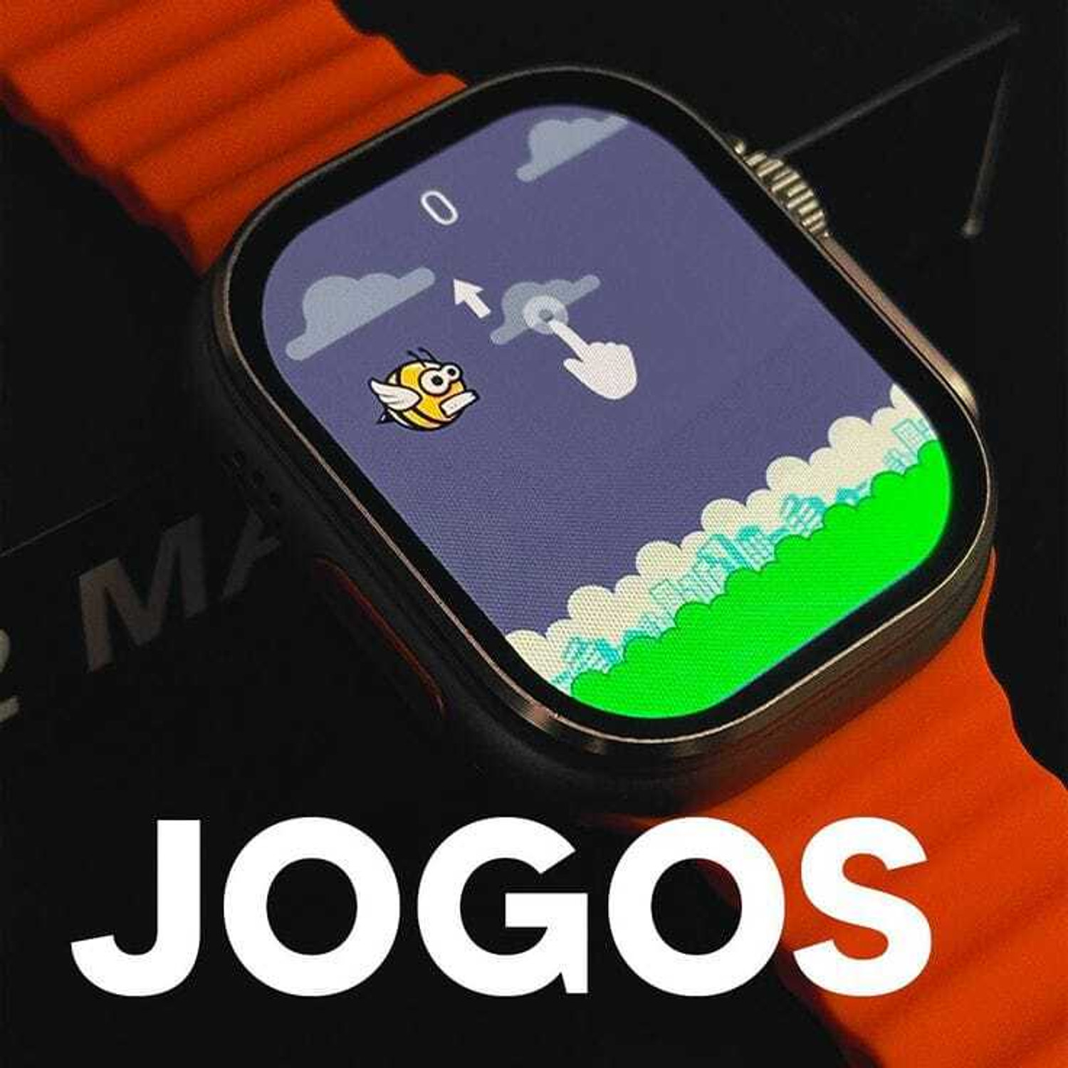 Image of Onikuma T800 Ultra Smart Watch Series 8 ORANGE:-22 Smartwatch