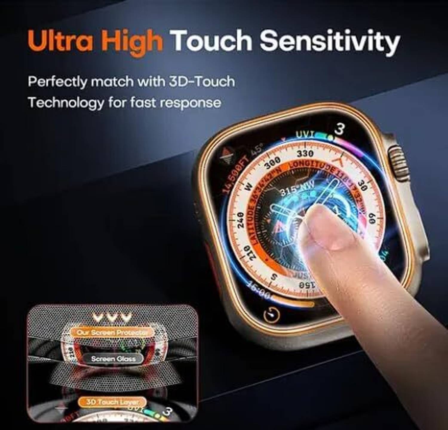 Puedo T900 Ultra Smart Watch Hd 2.09 Inch 45Mm Display Bluetooth