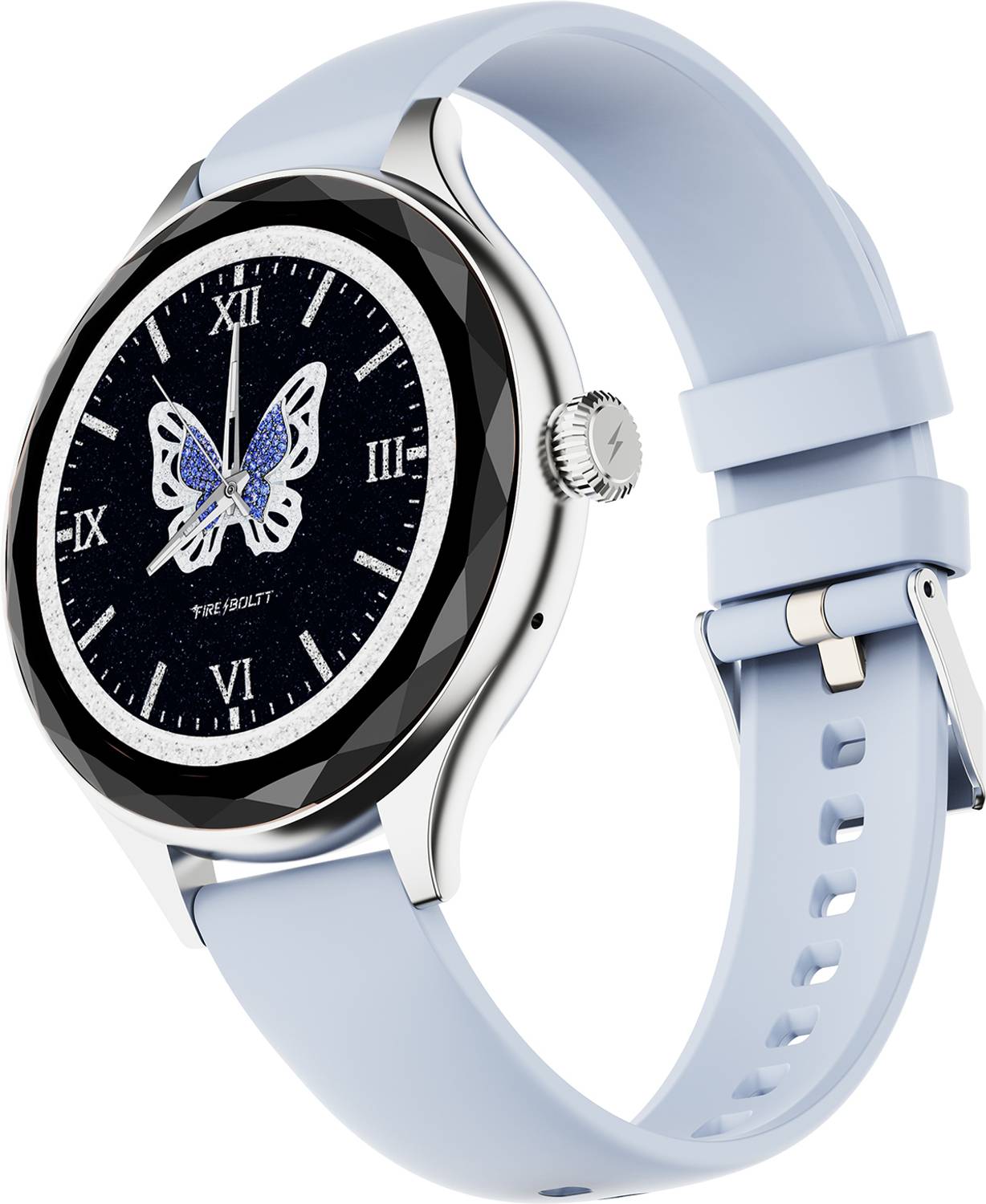 Fire-Boltt Hurricane Aura 1.26HD Display Diamond Cut Rotating Cro