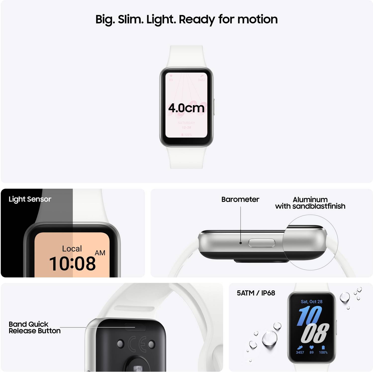Samsung Galaxy Fit3 40mm AMOLED Display - Image 5