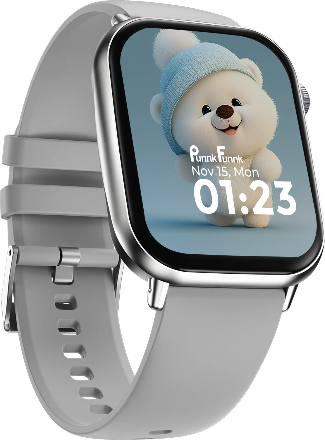 Image of PunnkFunnk Edge-Lite | 1.99 inch Amoled Display | BT Calling | AI Voice | Music | Fitness Smartwatch