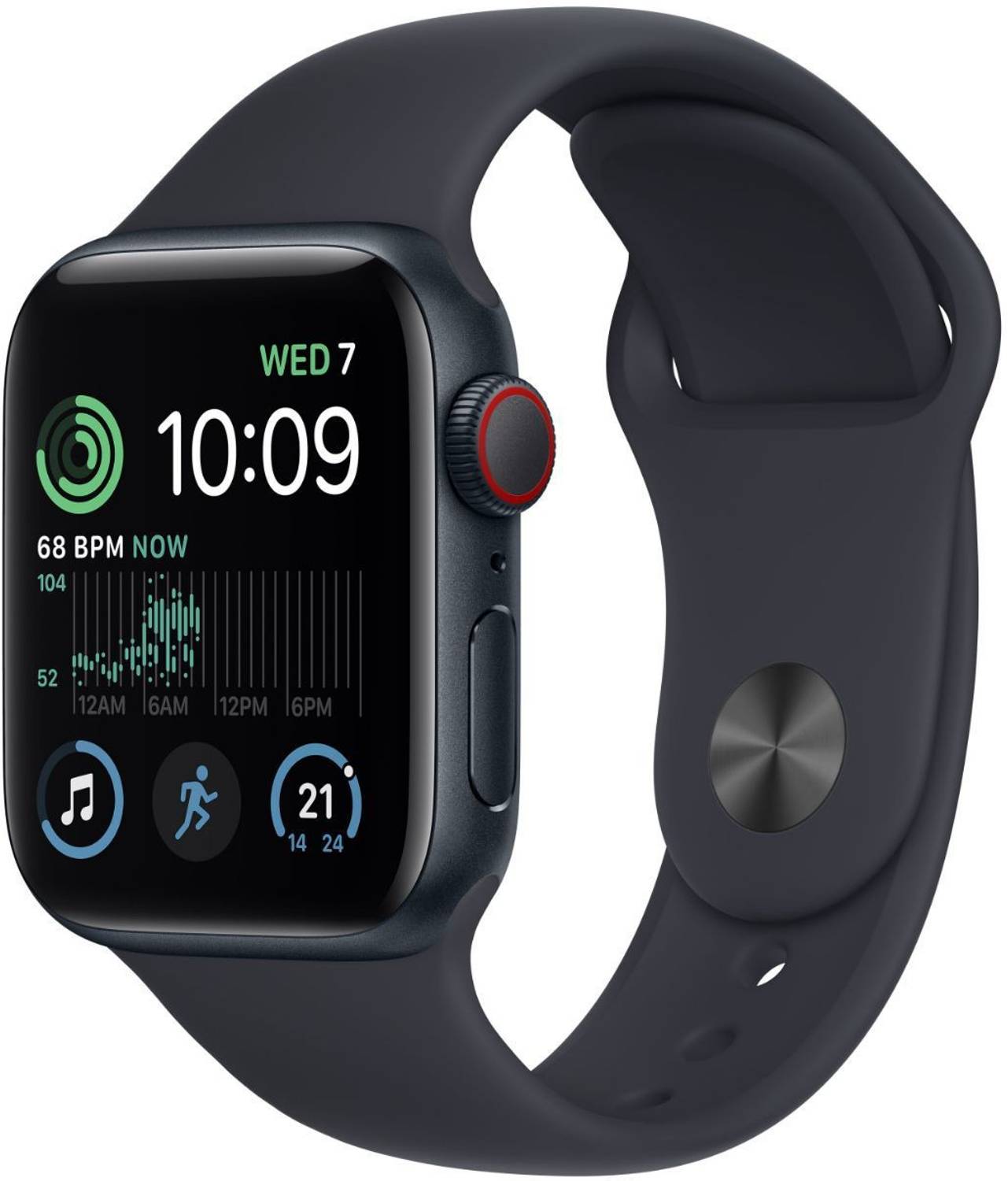 Apple Watch SE GPS + Cellular (2nd Gen) Heart Rate Monitor, Sleep