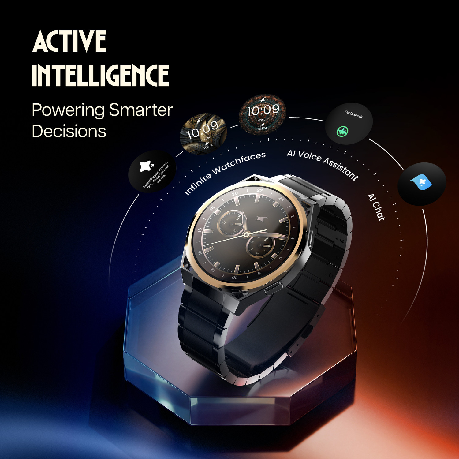 Image of Fastrack Marvellous FX3 Smartwatch