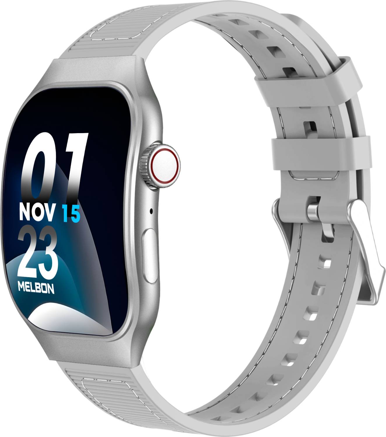 Melbon Curved Display, Bluetooth Calling, 120 Sports Modes, Fitne