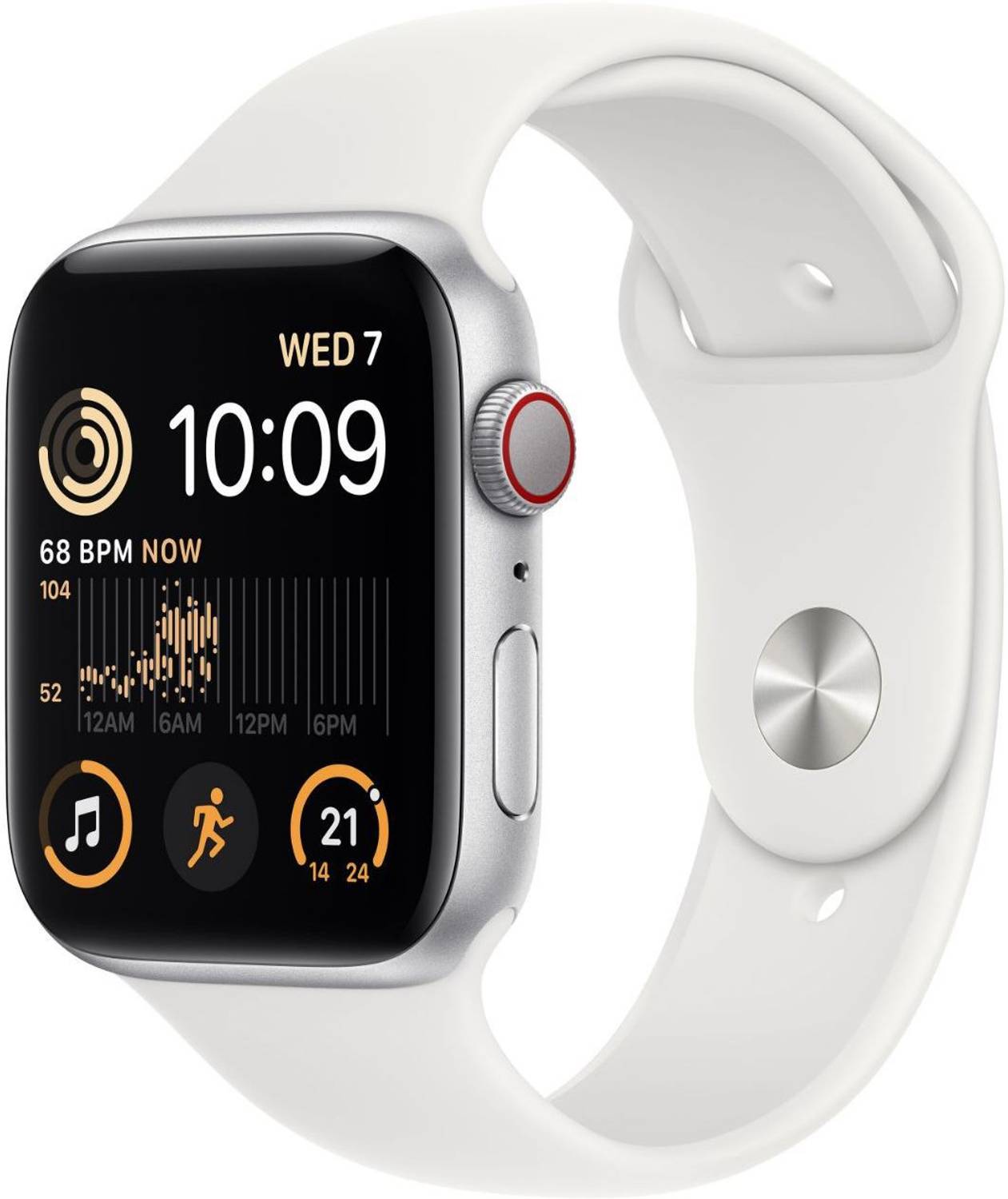 Apple Watch SE GPS + Cellular (2nd Gen) Heart Rate Monitor, Sleep