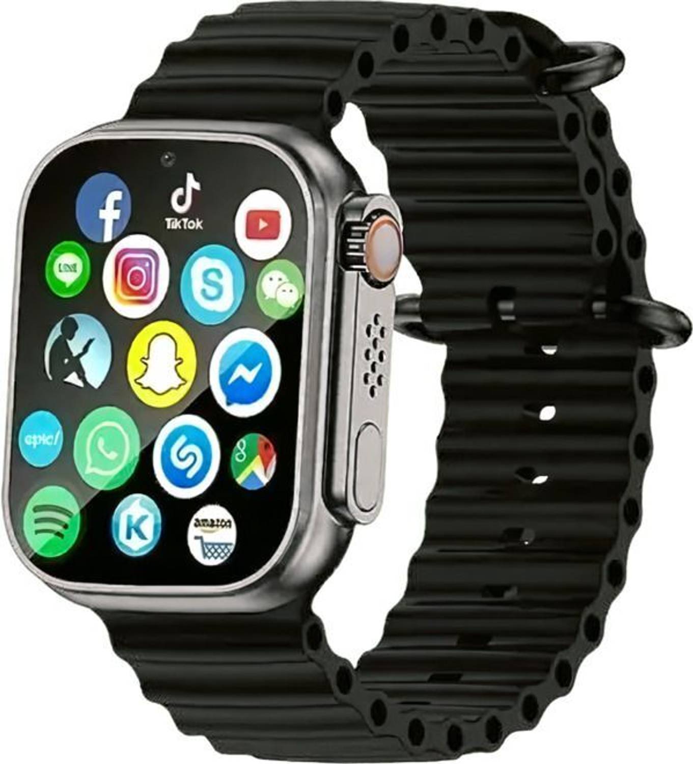 jinzs T800 Ultra BT calling, Multiple Watch Faces,Sleep Monitor, Camera. Notifications Smartwatch
