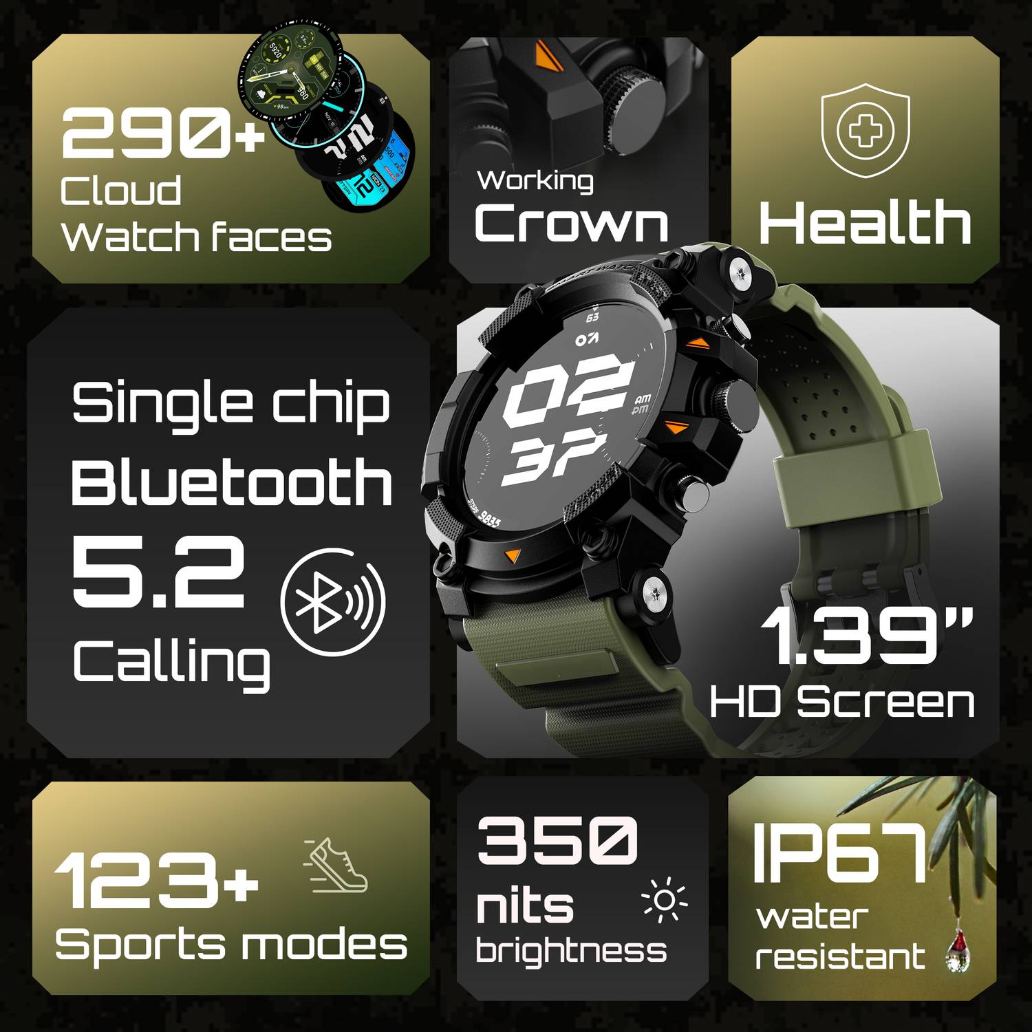 GOBOULT Thrux 1.39 HD GPS Smartwatch - Image 2