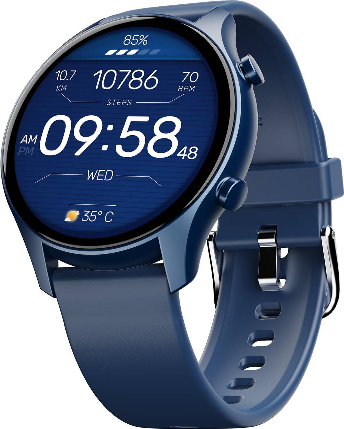 boAt Lunar Connect Plus w/ 3.63 cm(1.43')' AMOLED Display, BT Cal