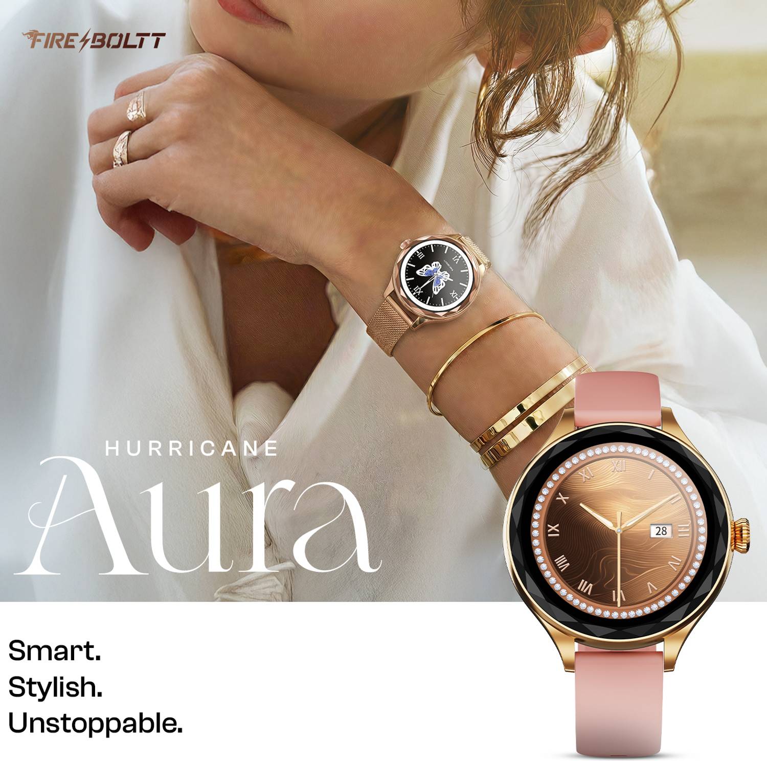 Fire-Boltt Hurricane Aura 1.26 HD Display Smartwatch - Image 2