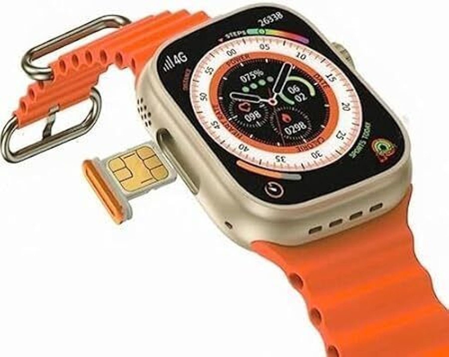 Image of SEHUB S8 Ultra 5G SIM Android Smartwatch for | 4GB+64GB, 2.02 inch Display,Play Store Smartwatch