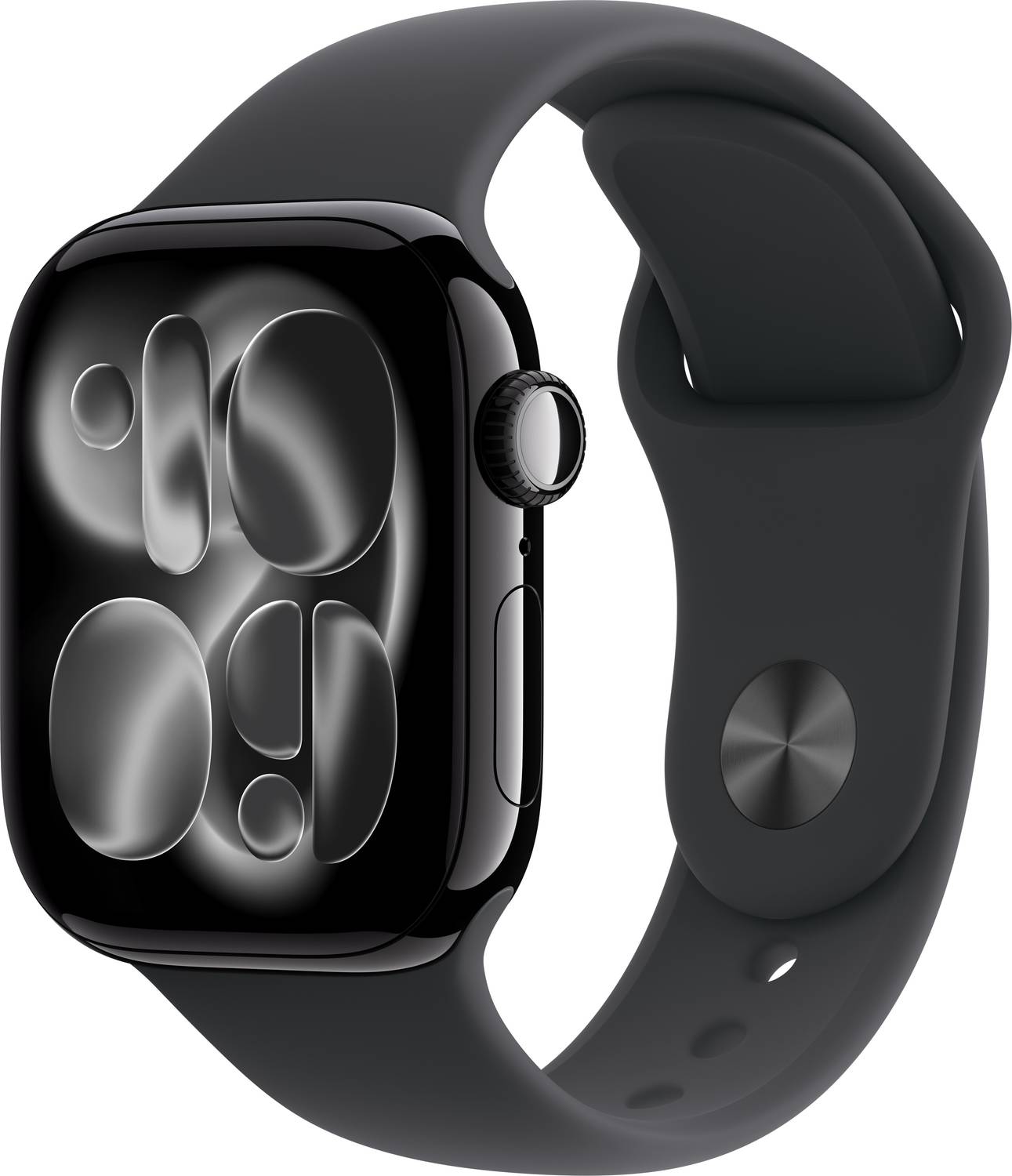 Apple Watch Series 11 GPS 42mm Jet Black Aluminium Case Black Spo