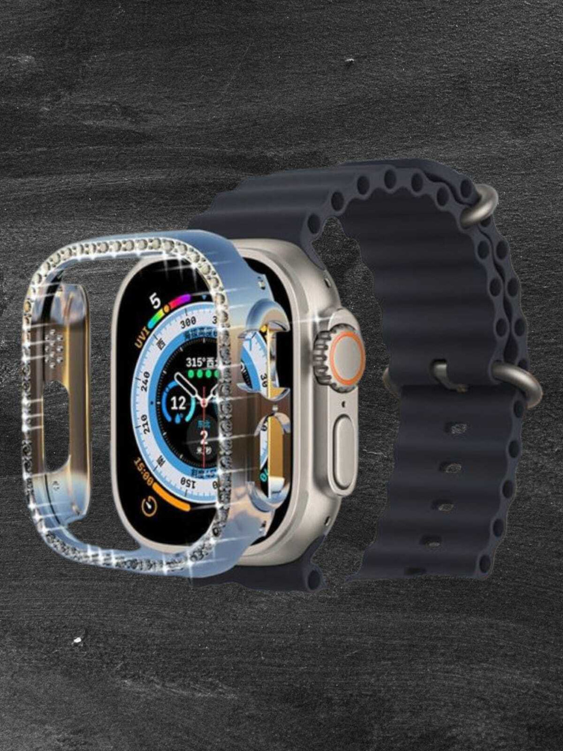 Image of Onikuma T800 BT watch 2in Big Screen Sunlight Proof Display Music Play Insta WA Notifier Smartwatch
