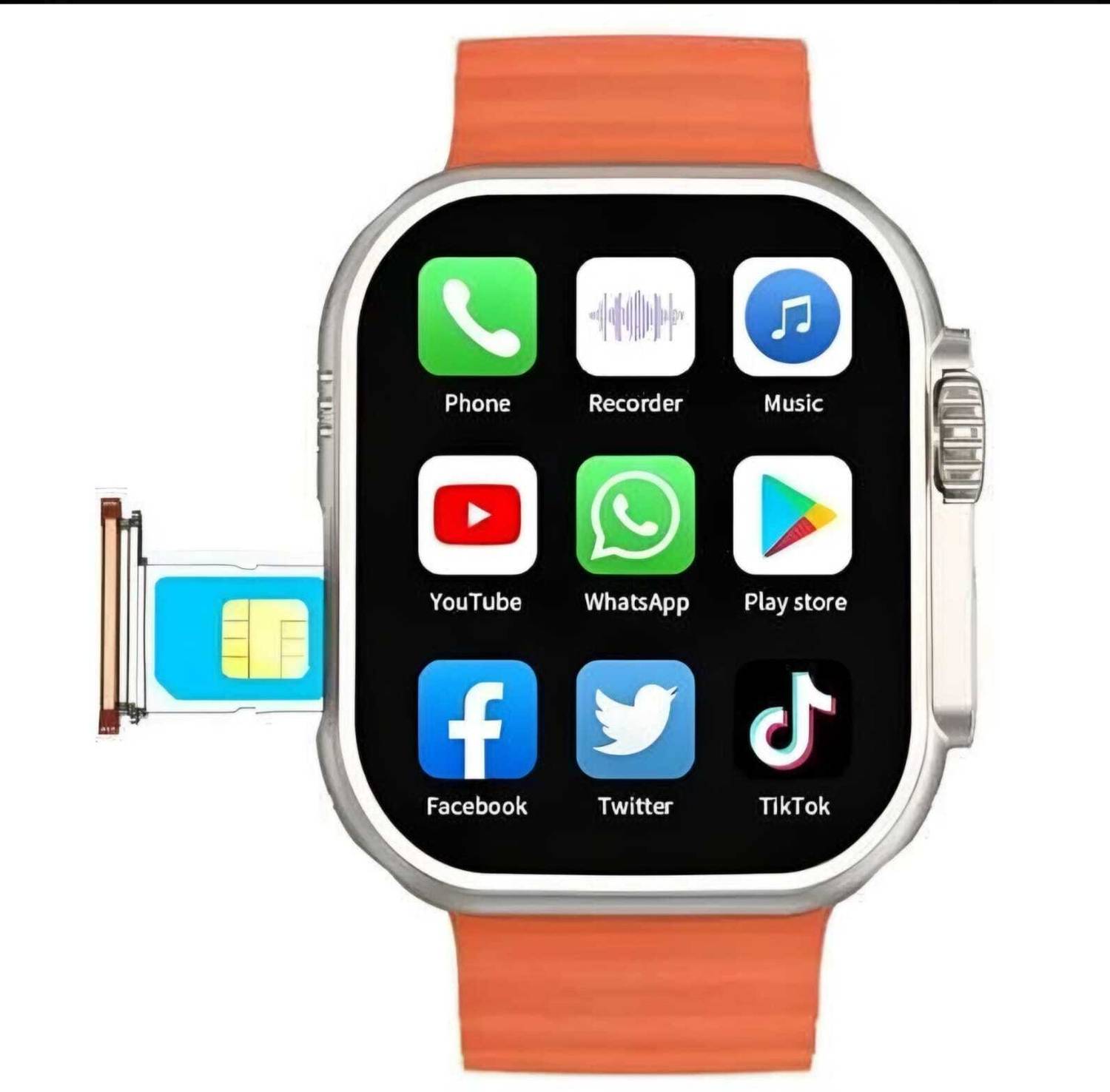 TECHIO T800 ULTRA Smart Watch - Image 1