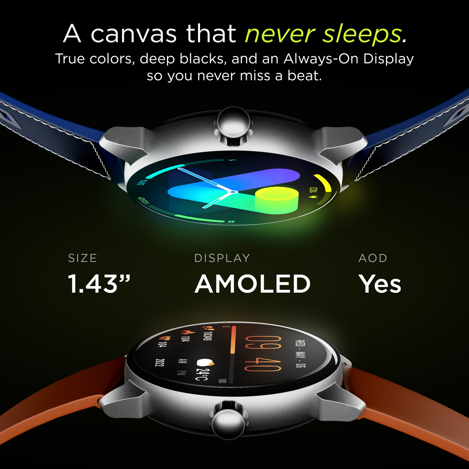 Image of Pebble Spectra Go Smartwatch