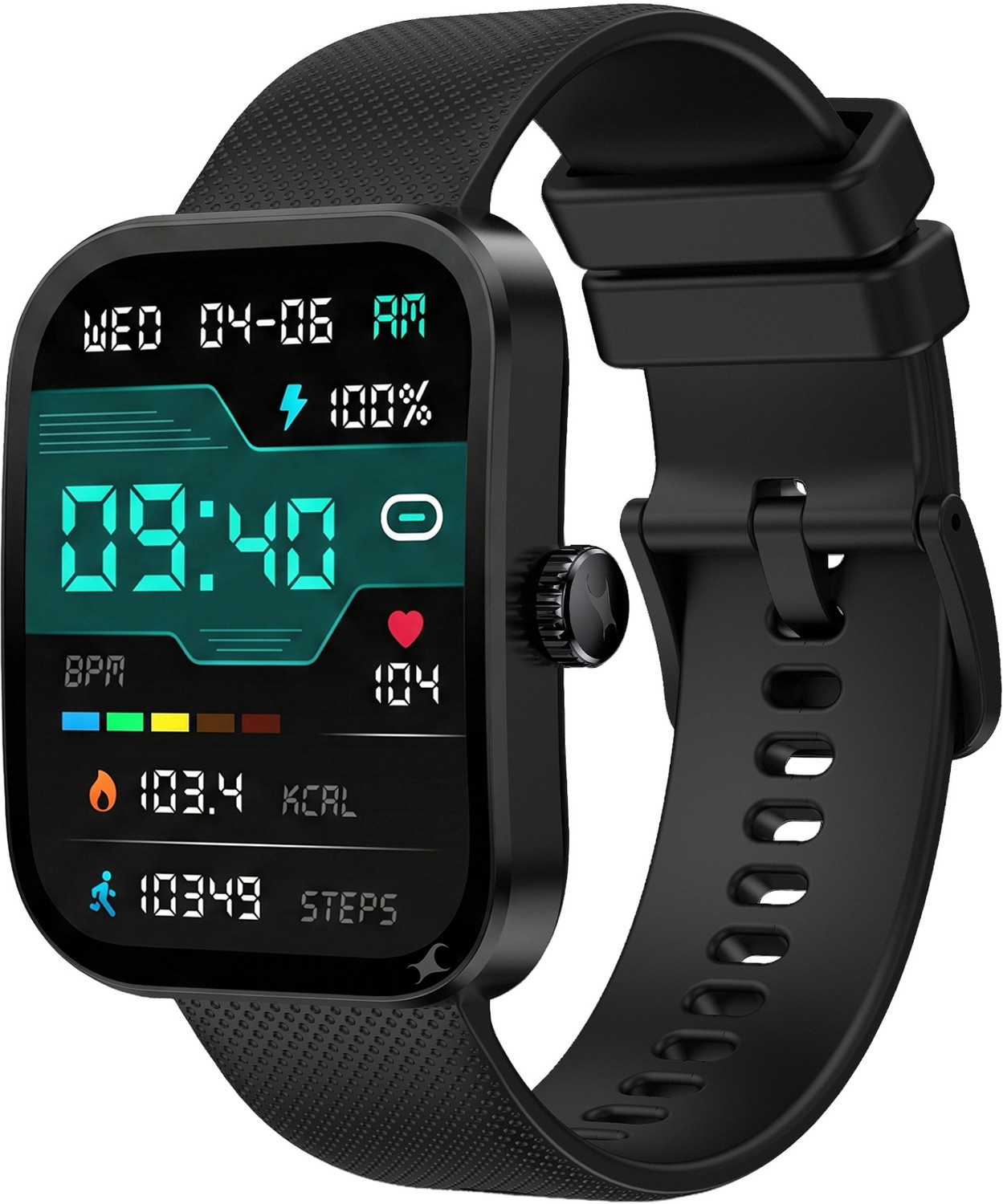 Image of Fastrack Revolt FS3 2.01 inch Curved Display | BT Calling | Crown Control | 24 /7 Health Suit Smartwatch