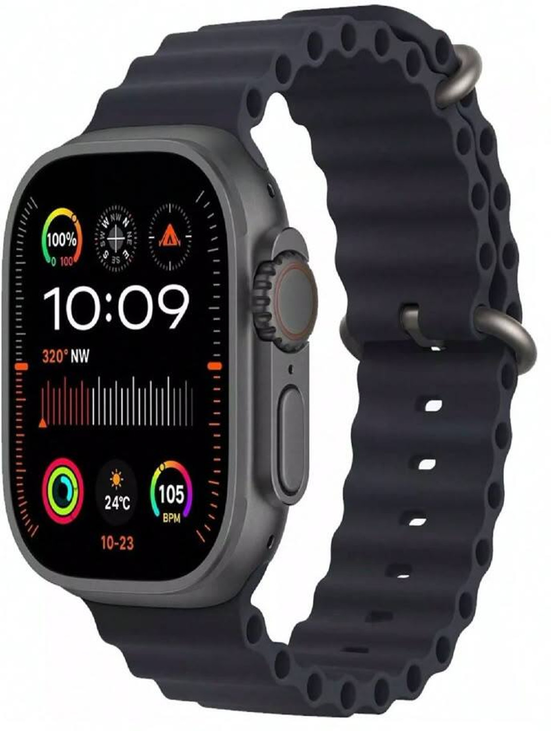 Image of Onikuma T800 BT watch 2in Big Screen Sunlight Proof Display Music Play Insta WA Notifier Smartwatch