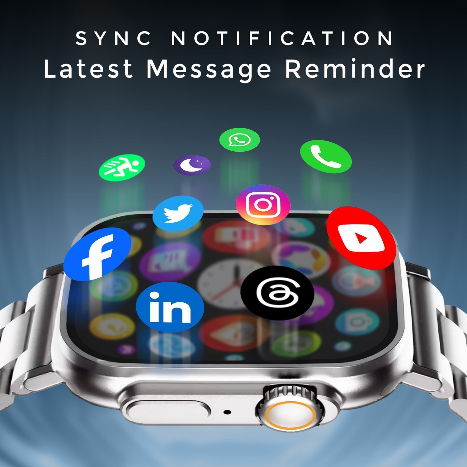 Image of Melbon BT Calling Smartwatch 1.99 inch TFT Display | Premium Look | 150+ Cloud Watch Faces Smartwatch