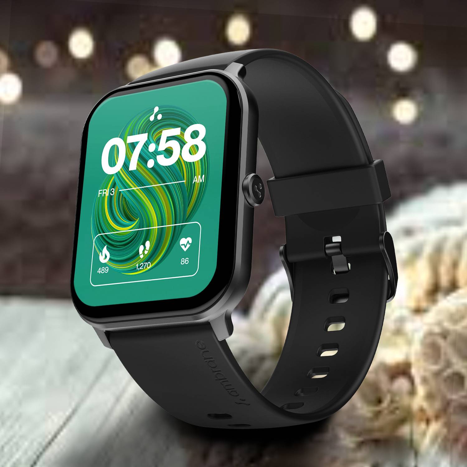 Ambrane Wise Glaze Smartwatch
