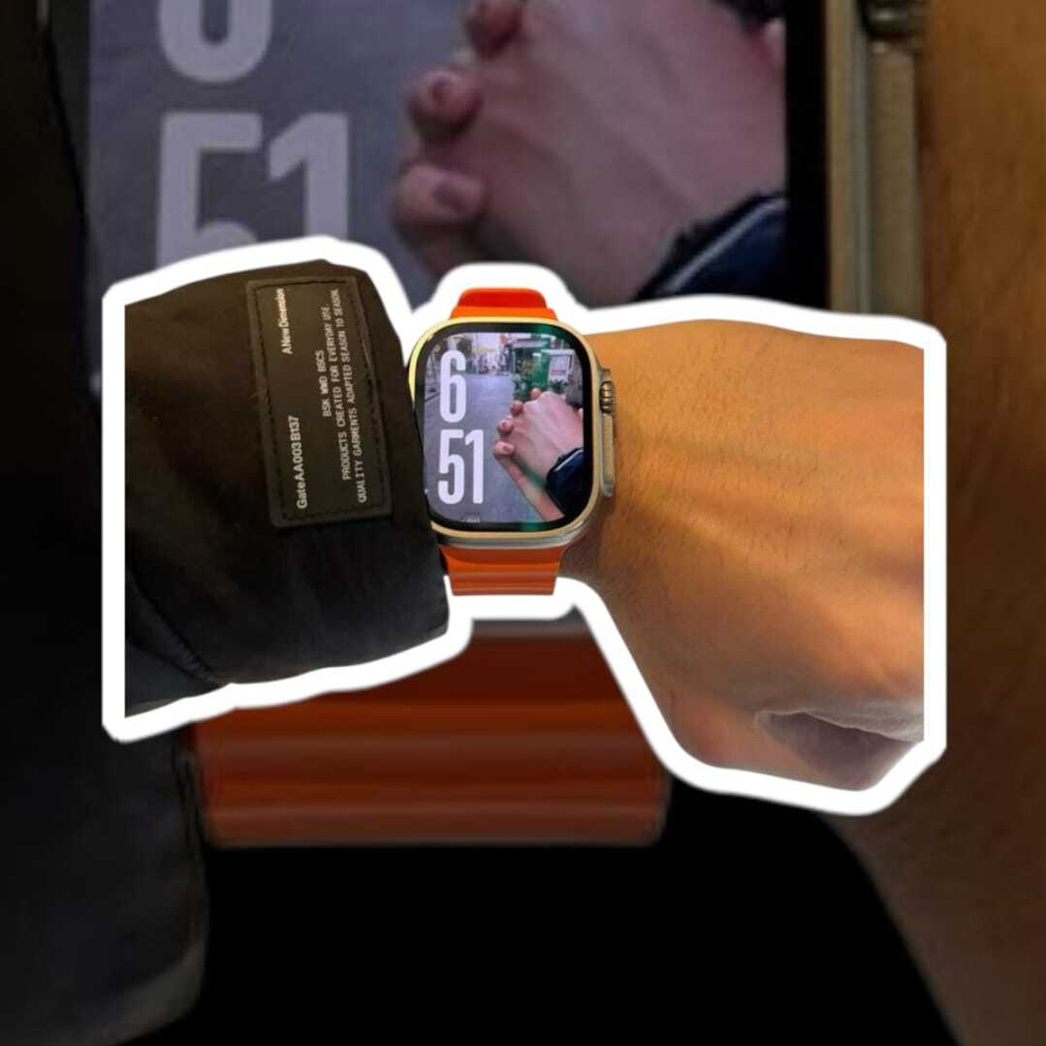 Image of Onikuma T800 BT watch 2in Big Screen Sunlight Proof Display Music Play Insta WA Notifier Smartwatch
