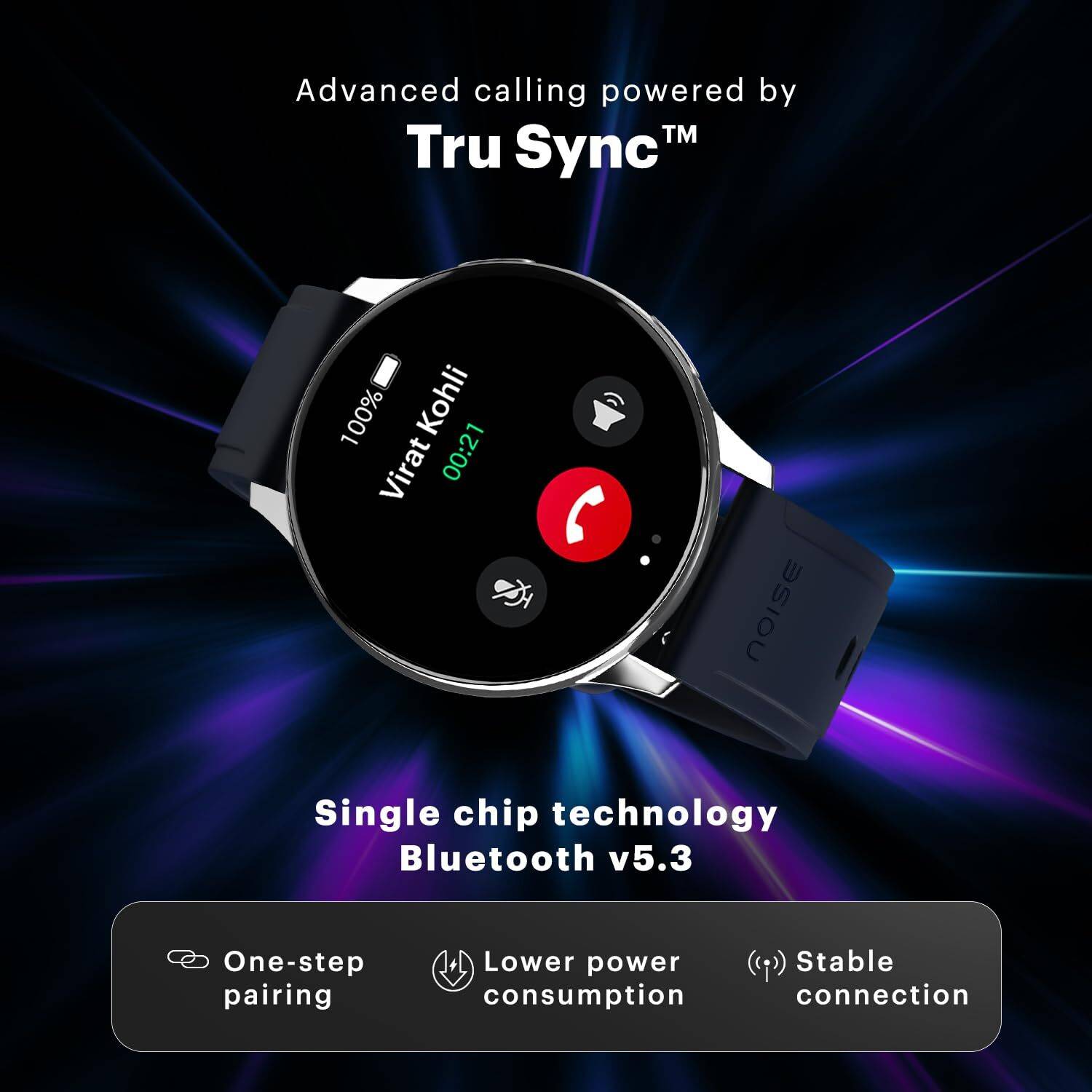 Noise Vortex Plus 1.46'' AMOLED Smartwatch - Image 4