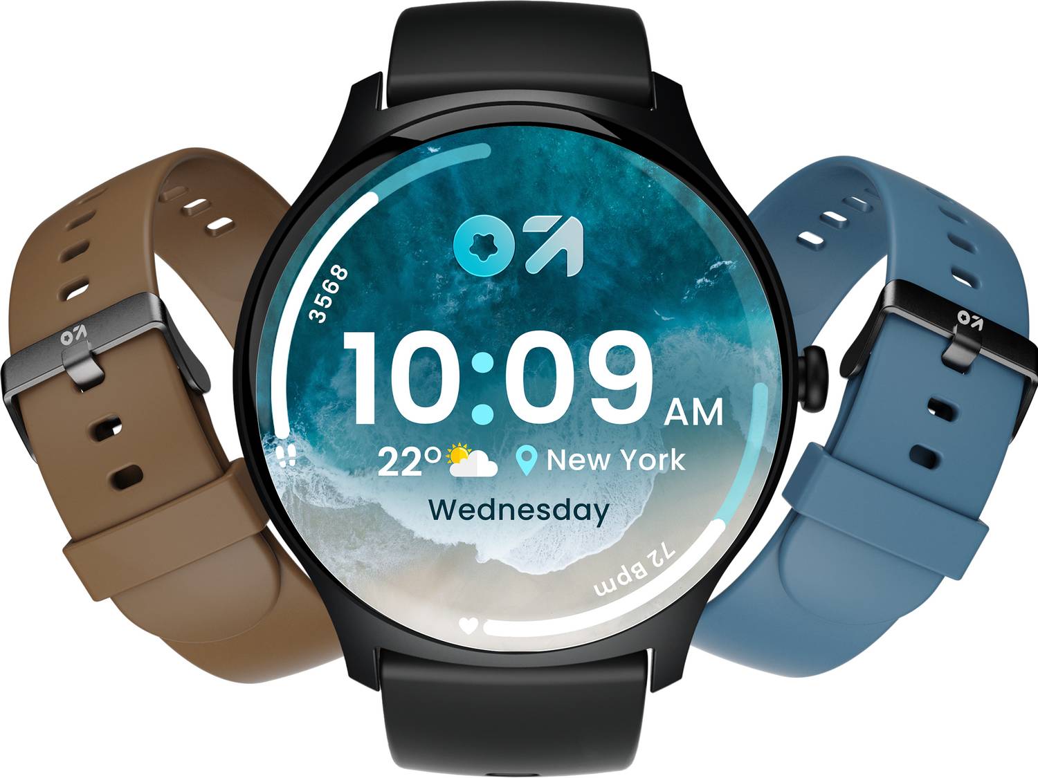 GOBOULT Rover Pro 1.43'' AMOLED Display, BT Calling, 1000 Nits Br