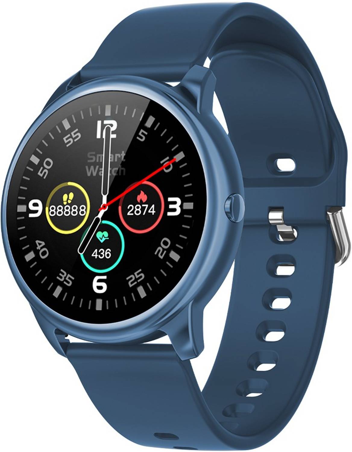CrossBeats ORBIT- 1.3" IPS HD Display BT Calling with metal body,