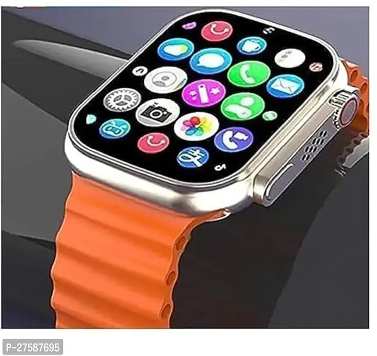 Image of Onikuma T800 BT watch 2in Big Screen Sunlight Proof Display Music Play Insta WA Notifier Smartwatch