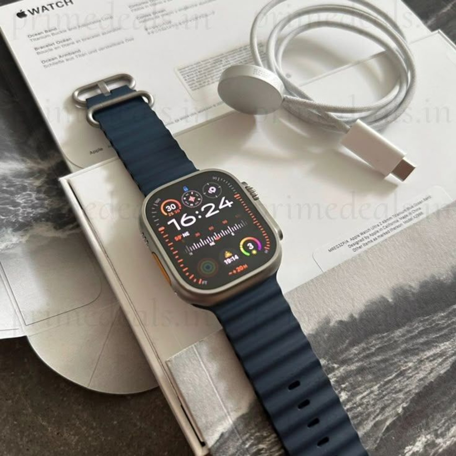 Image of Onikuma T800 BT watch 2in Big Screen Sunlight Proof Display Music Play Insta WA Notifier Smartwatch