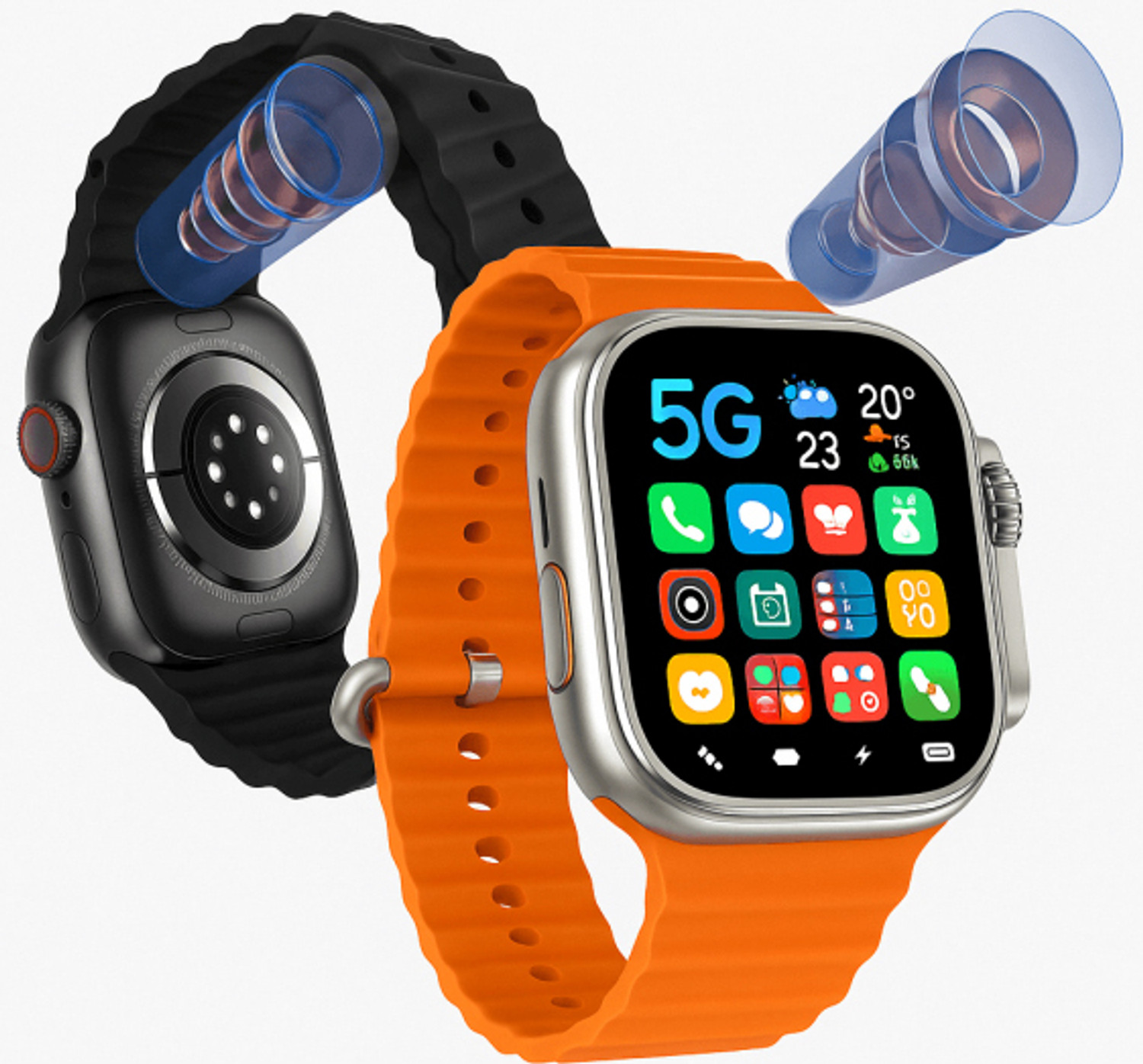 Image of Bestarc 5G Android Smartwatch with Social Media Apps and WhatsApp Installed Smartwatch