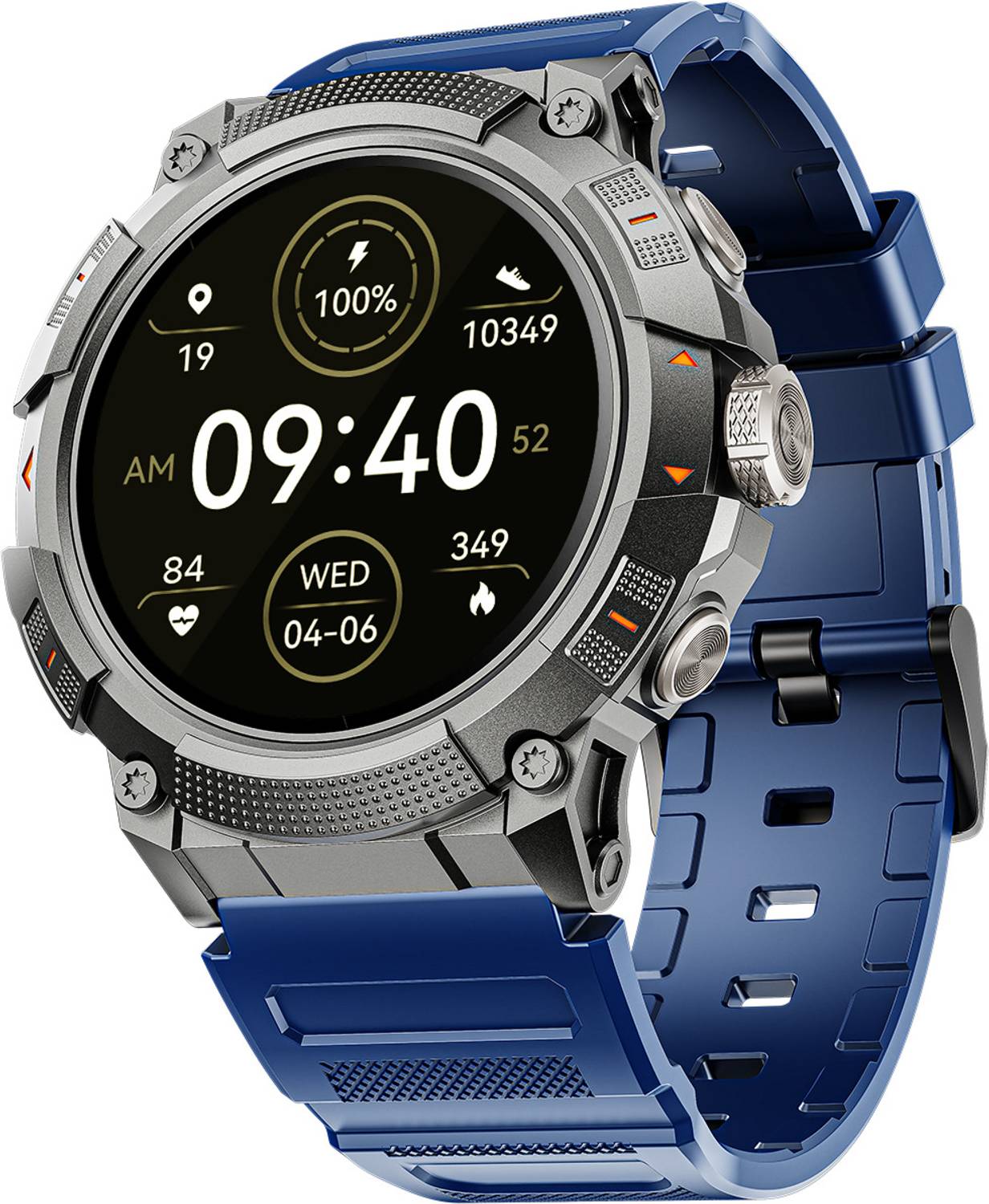 boAt Lunar Atlas,GPS Tracking,1.39" Display,Rugged Body,Functiona