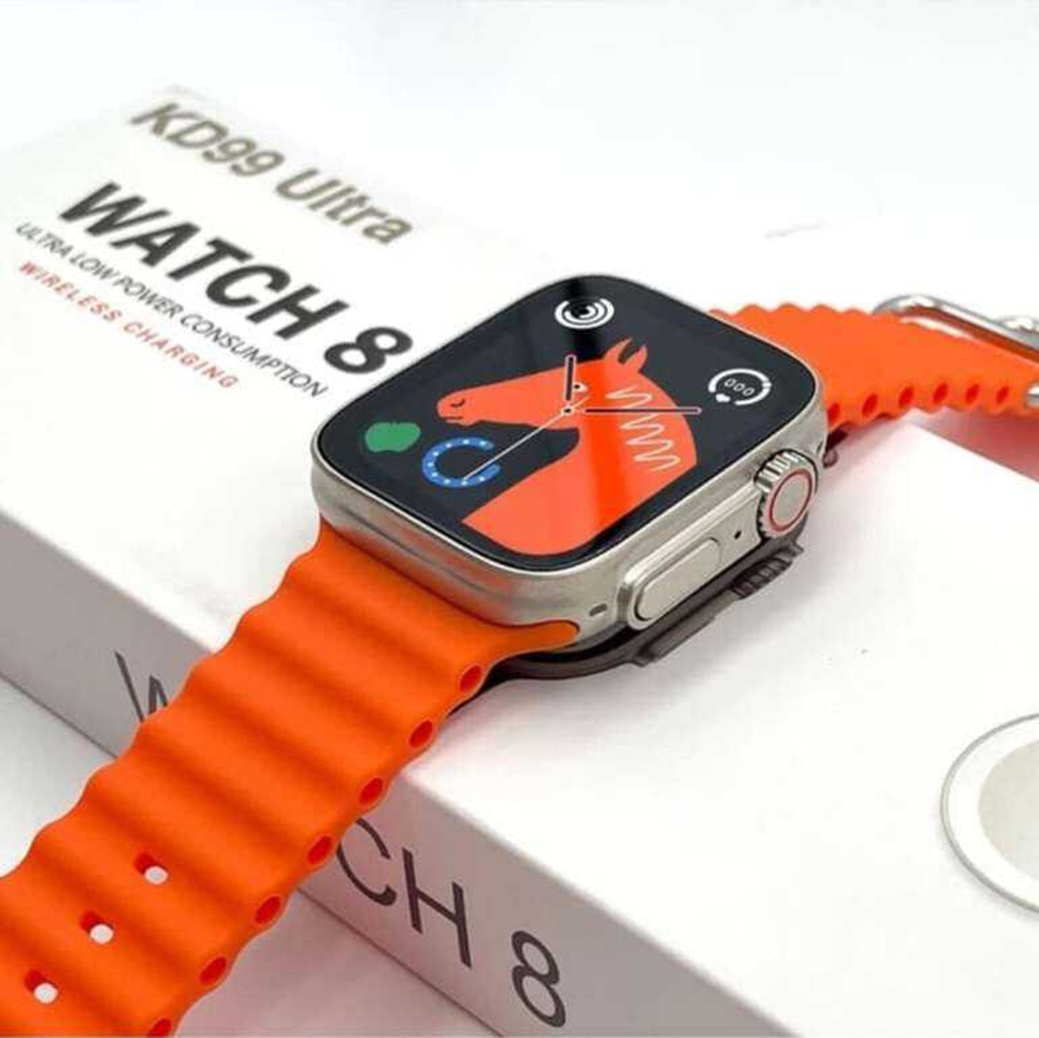 Image of Onikuma T800 BT watch 2in Big Screen Sunlight Proof Display Music Play Insta WA Notifier Smartwatch