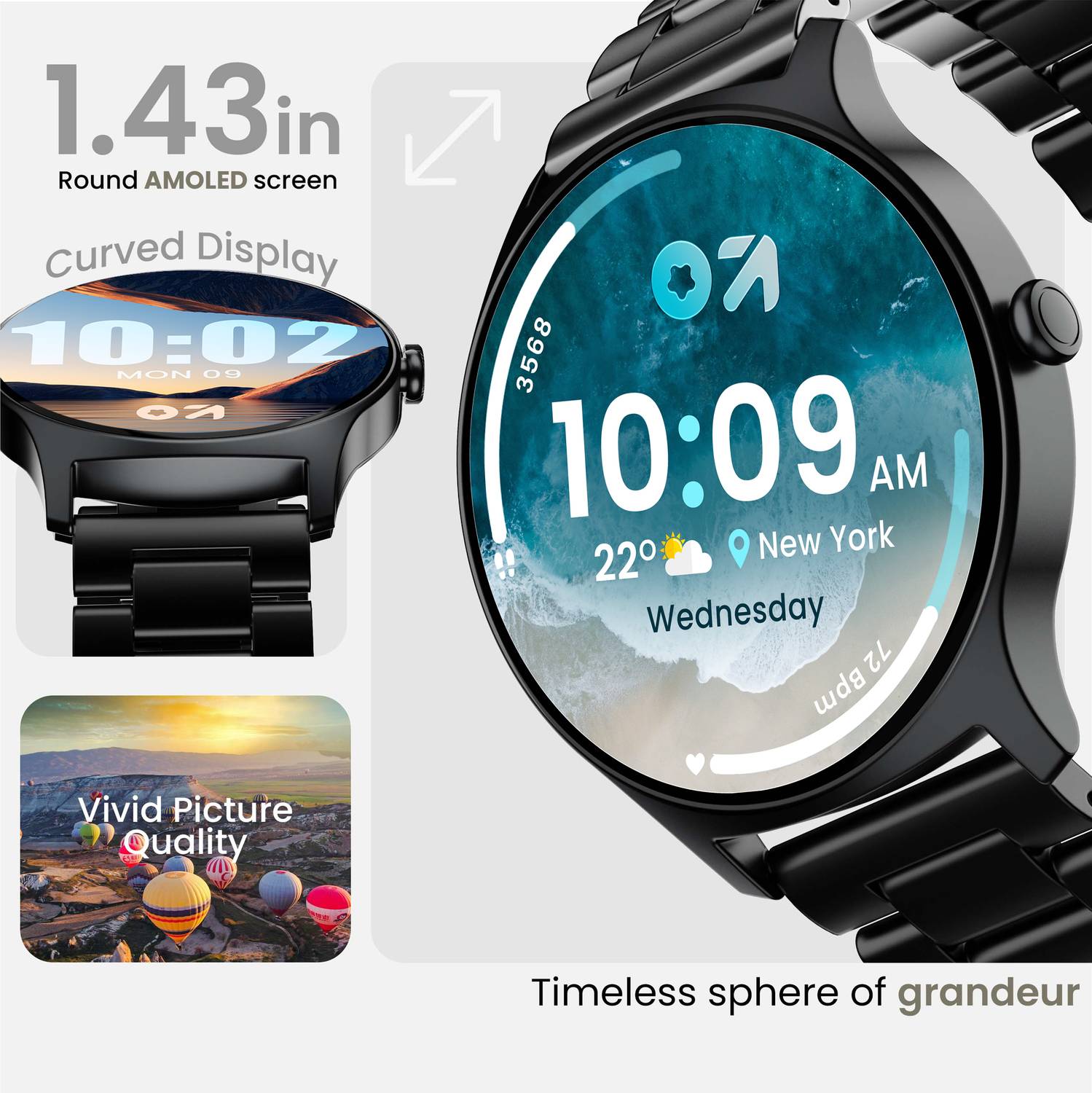 GOBOULT Rover Pro 1.43'' AMOLED Smartwatch - Image 3