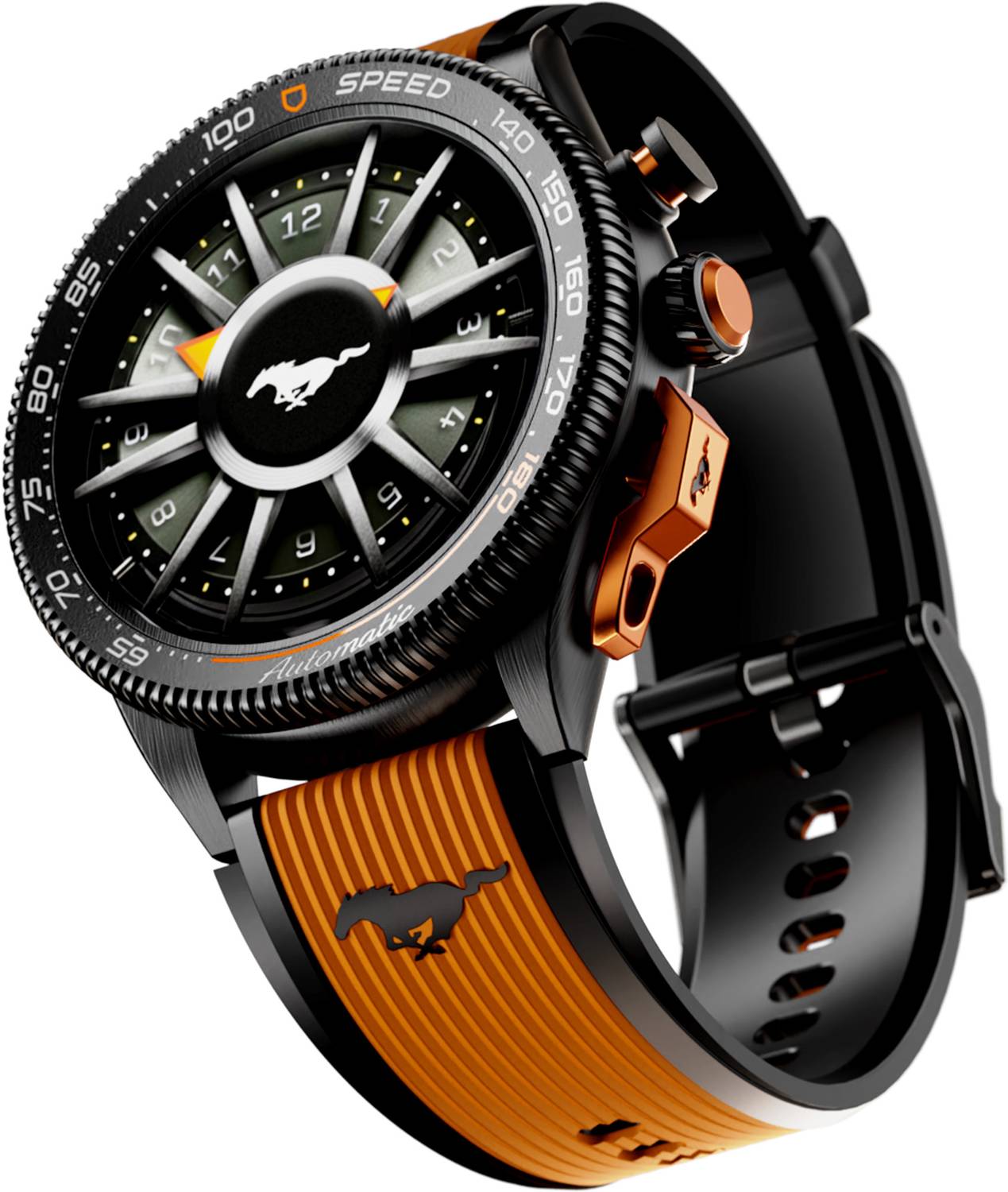 GOBOULT Mustang Stallion 1.43" AMOLED Display, Functional Bezel,