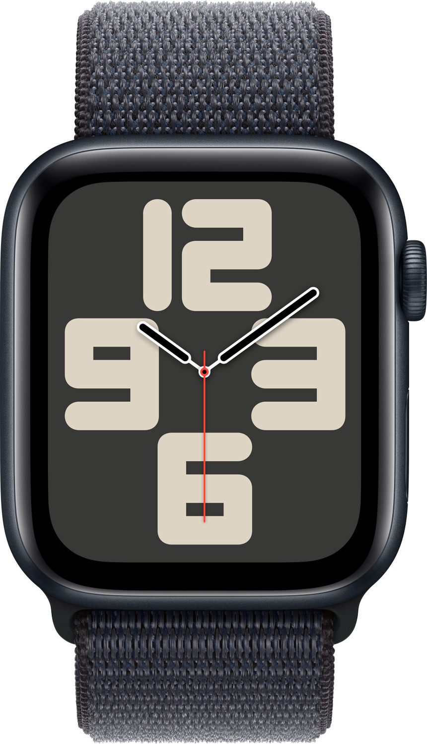 Image of Apple Watch SE GPS + Cellular 44mm Midnight Aluminium with Ink Sport Loop
