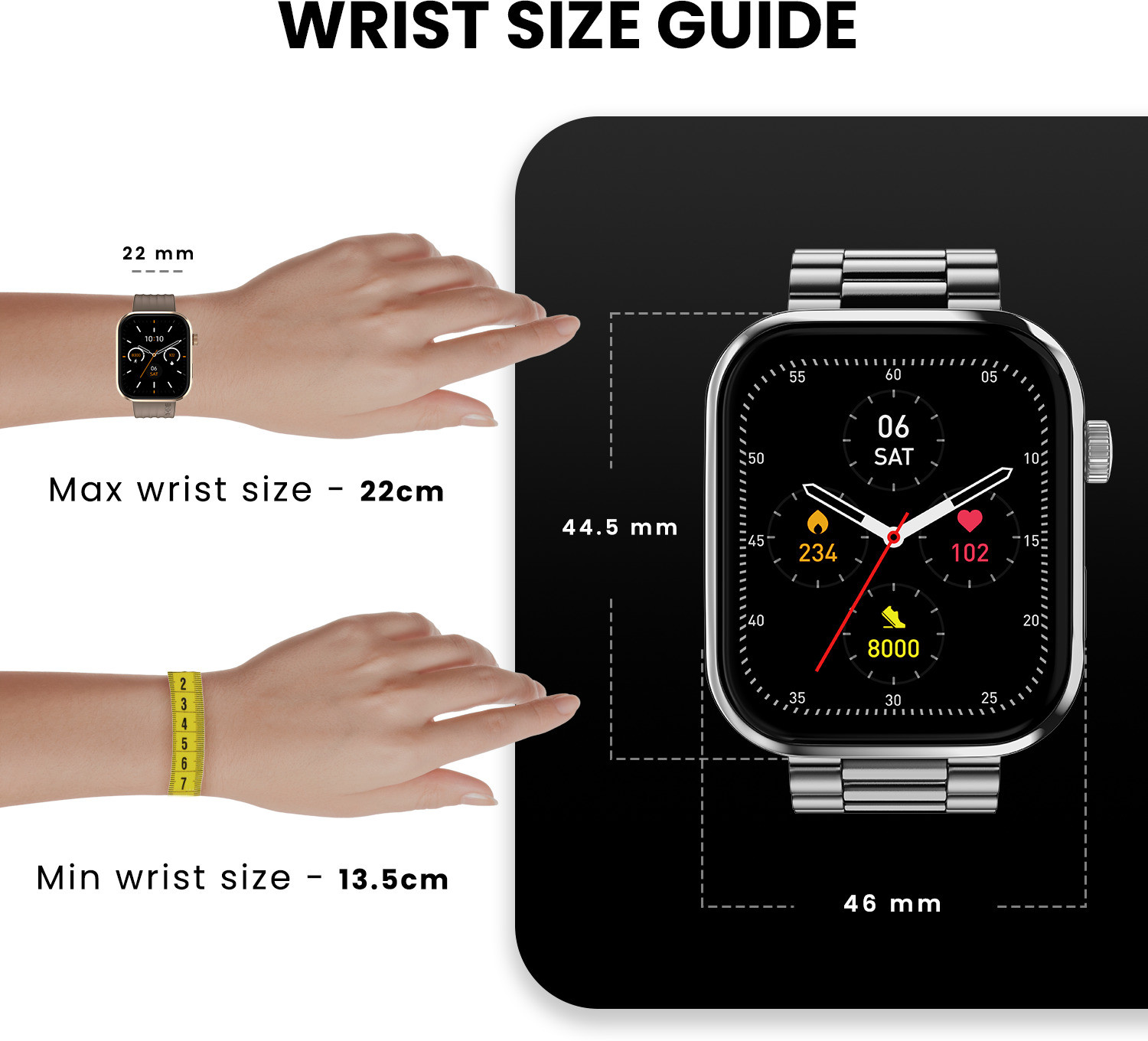 Image of Noise Pro 5 Max 1.96 AMOLED Display, Post Workout Analysis, DIY Watch face, BT Calling Smartwatch