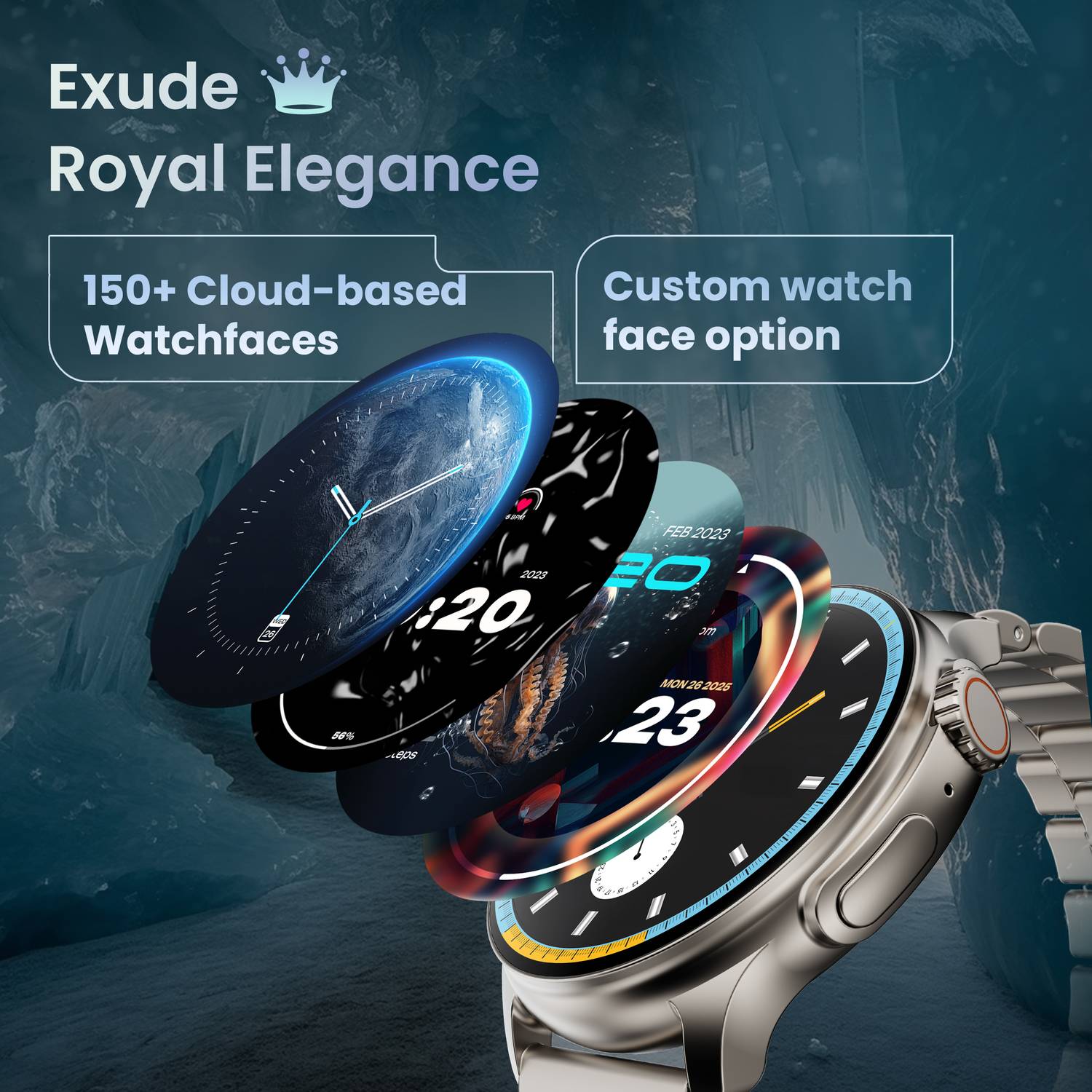 GOBOULT Crown R Pro 1.43'' AMOLED BT Calling Smartwatch - Image 5