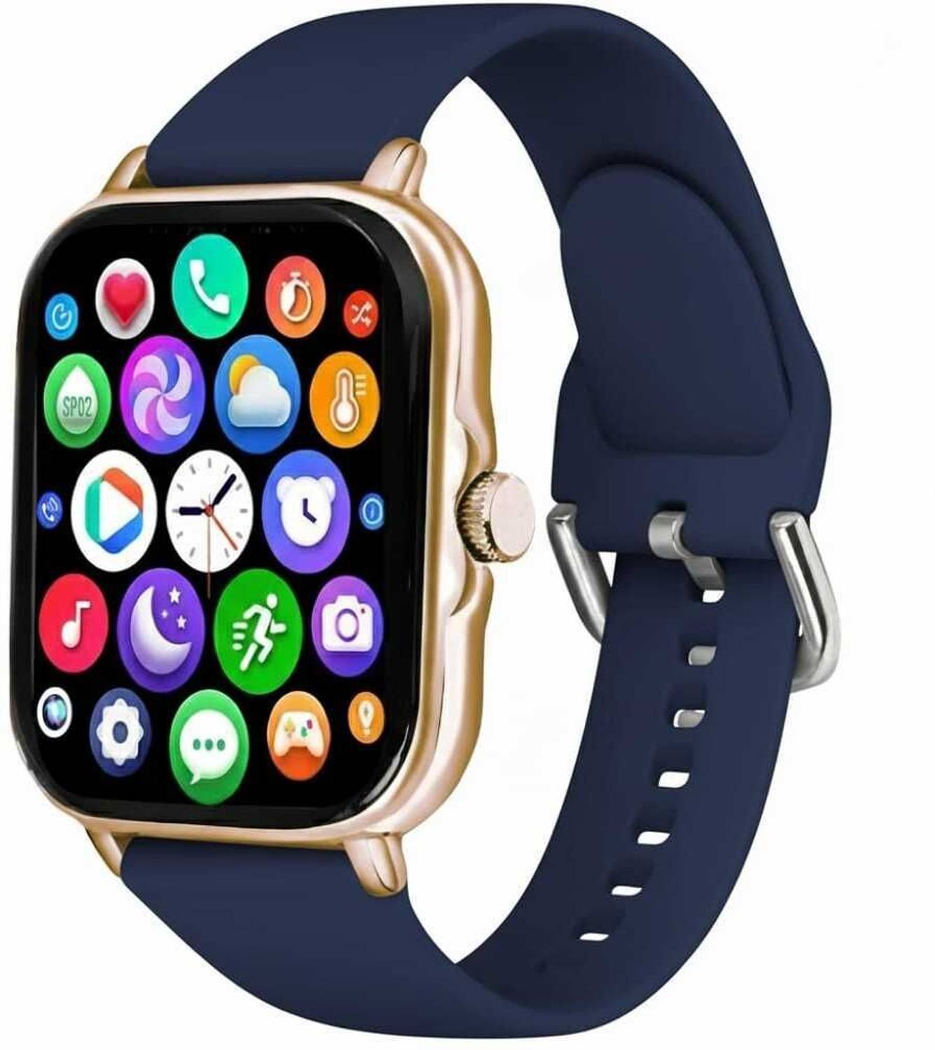 ATSK HUB H6 Smartwatch for Men & Women – Slim Design, Fitness Tracking, Call Support Smartwatch