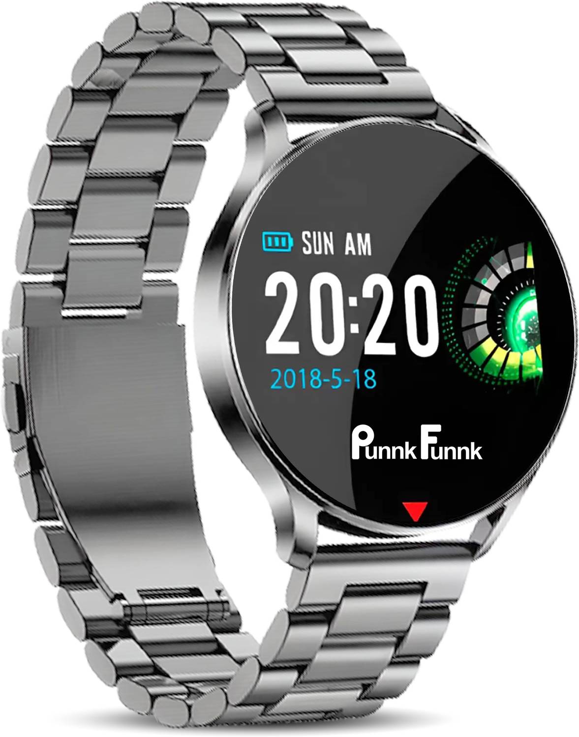 PunnkFunnk EVO VISTA 1.39" AMOLED Display, Fitness, Health Monito