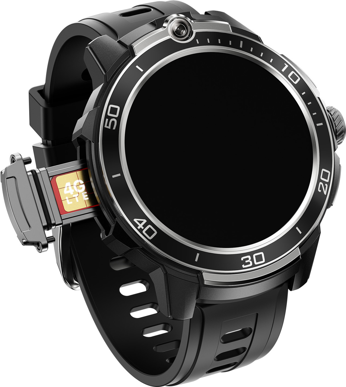 Image of Fire-Boltt Shott 1.5 inch Round Display, Front Camera, Nano SIM Slot Smartwatch