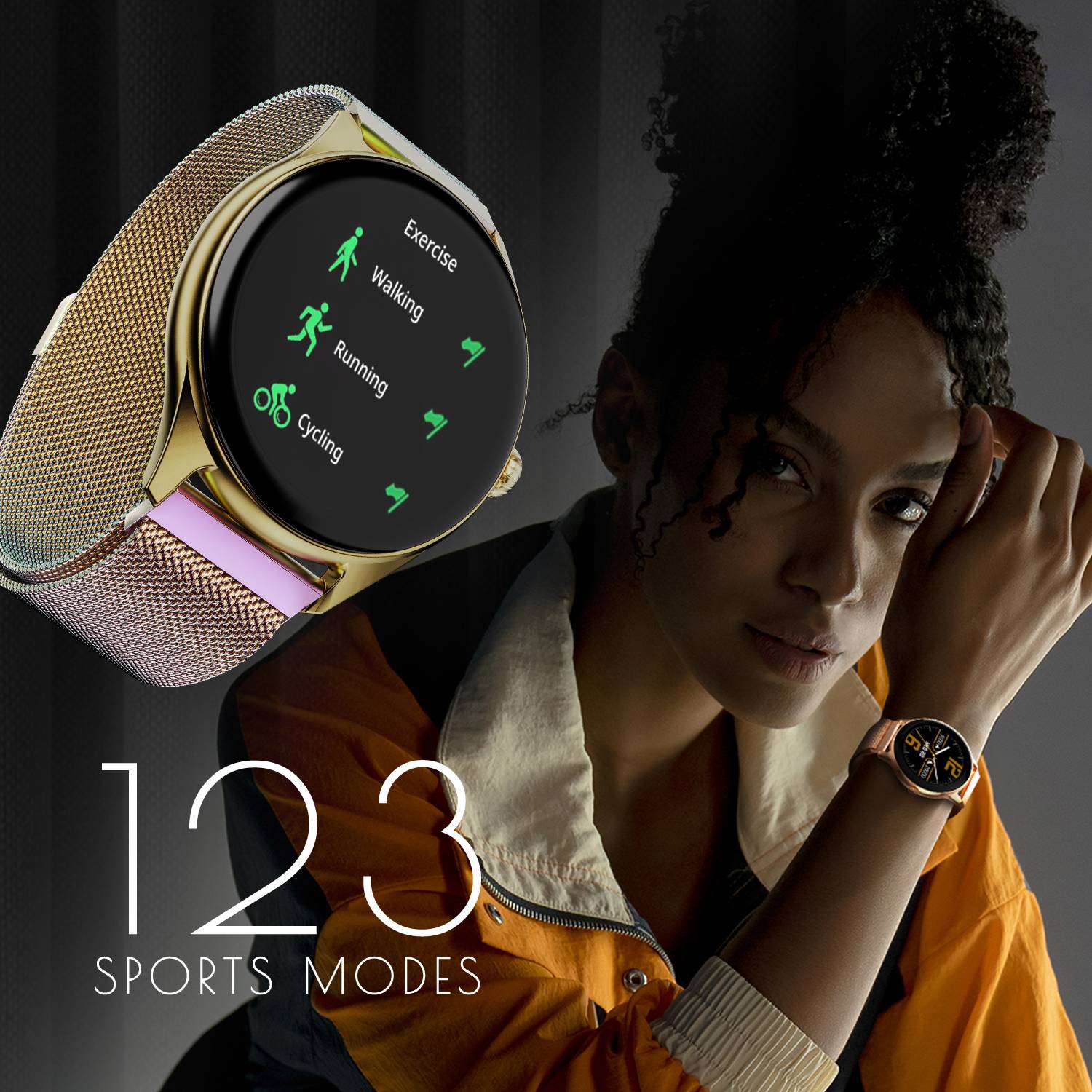 Fire-Boltt Ninja Talk Smartwatch Multicolor - Image 5