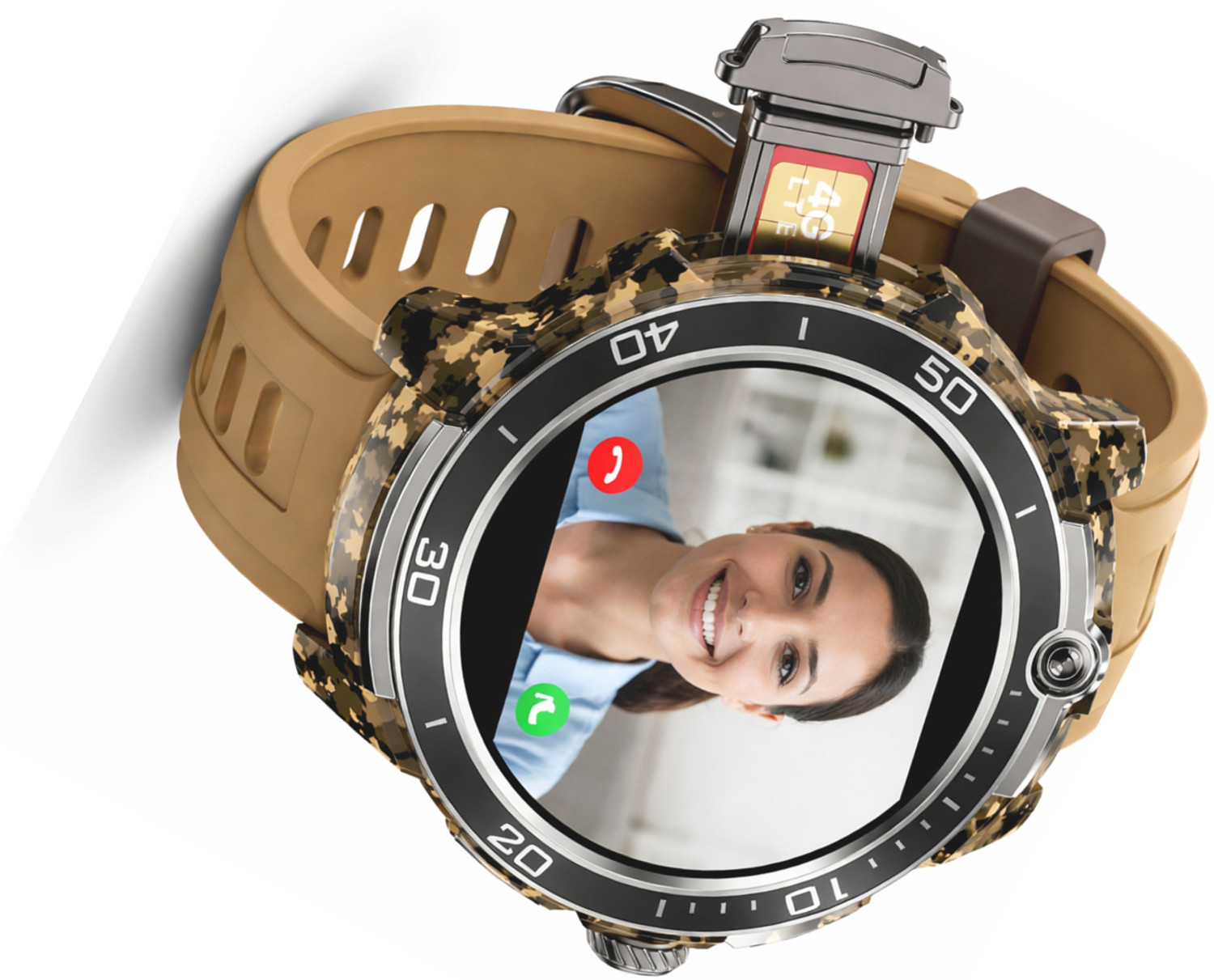 Image of OLDY GOLDY COMPUTERS 5G Calling Smartwatch All Social Media Apps Video Call 2MP Camera Smartwatch