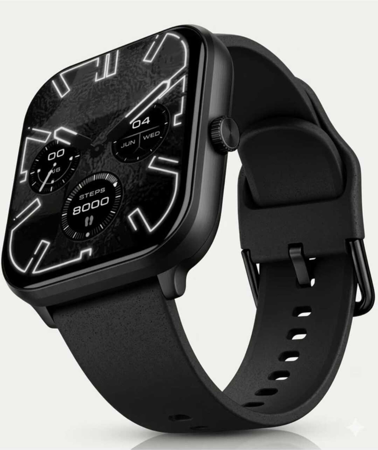 Image of SPARKPLUG Digital Smart multiple sports modes wrist watch pack of 01 Smartwatch (Black Strap, Free Size)