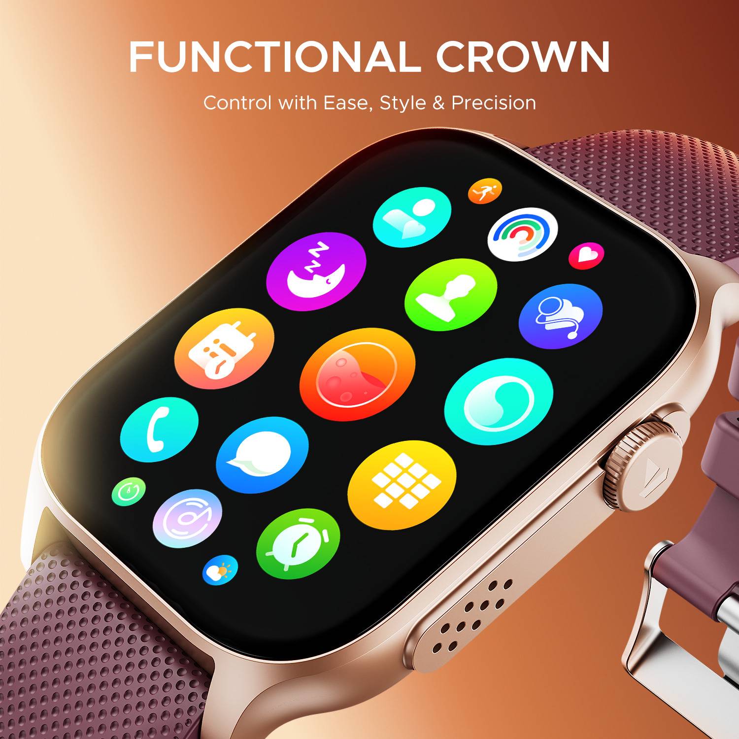 boAt Ultima Ember 1.96" AMOLED Smartwatch - Image 2