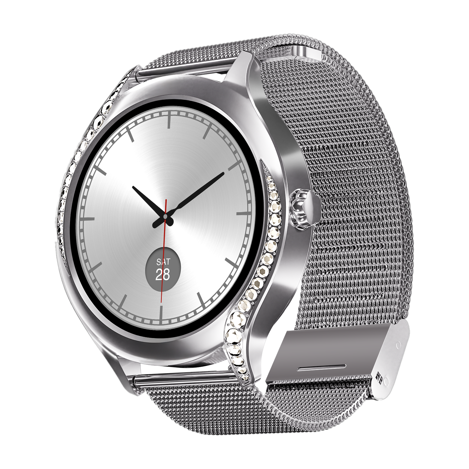 boAt Gem Women's Luxury Watch w/ SOS Location Tracker & 1.19''(3.02 cm) AMOLED Smartwatch